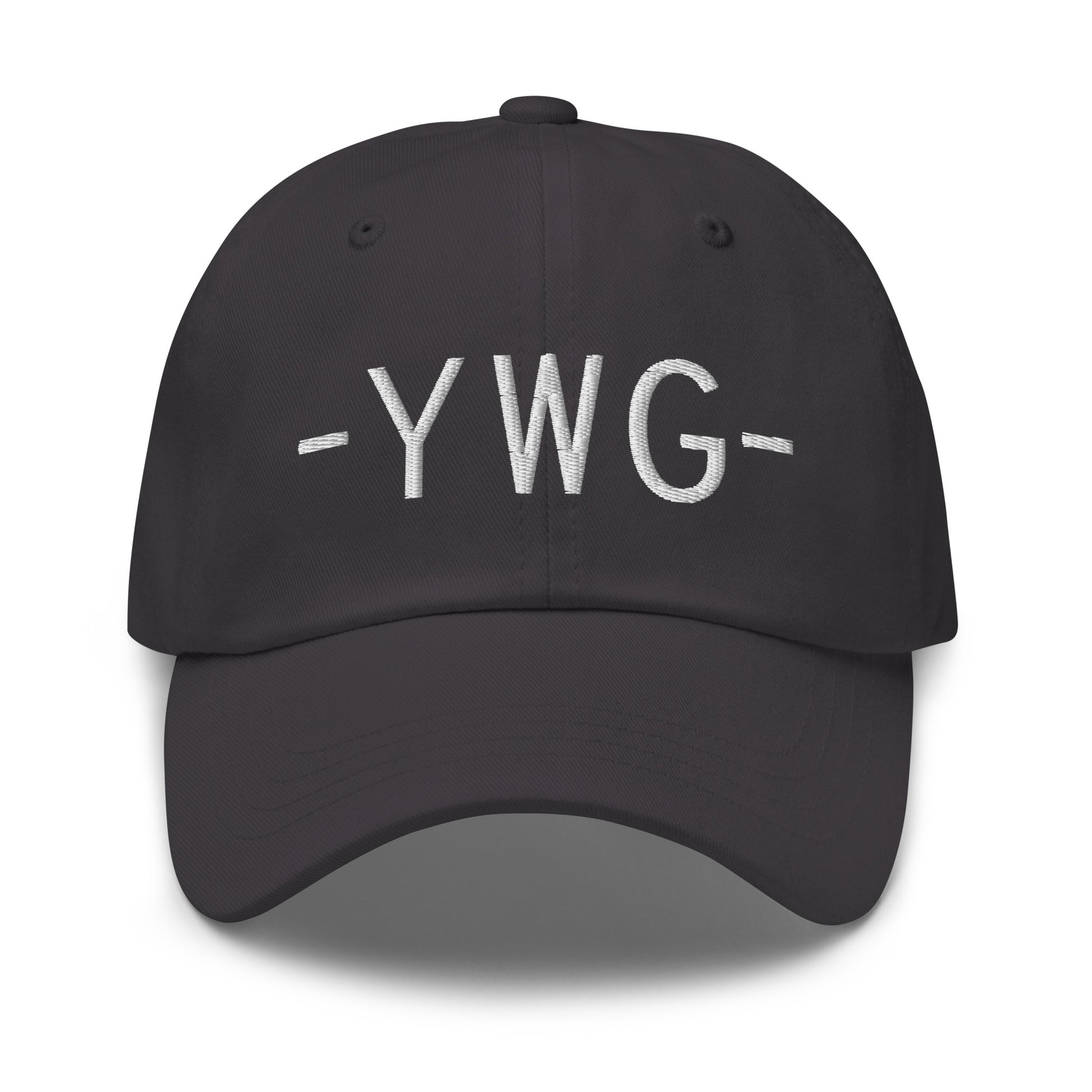 Souvenir Baseball Cap - White • YWG Winnipeg • YHM Designs - Image 19