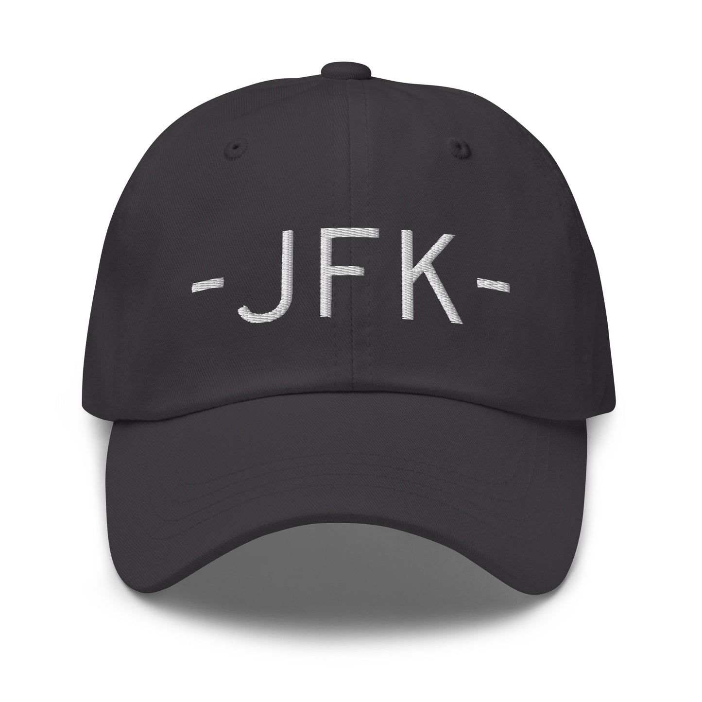 Souvenir Baseball Cap - White • JFK New York City • YHM Designs - Image 19