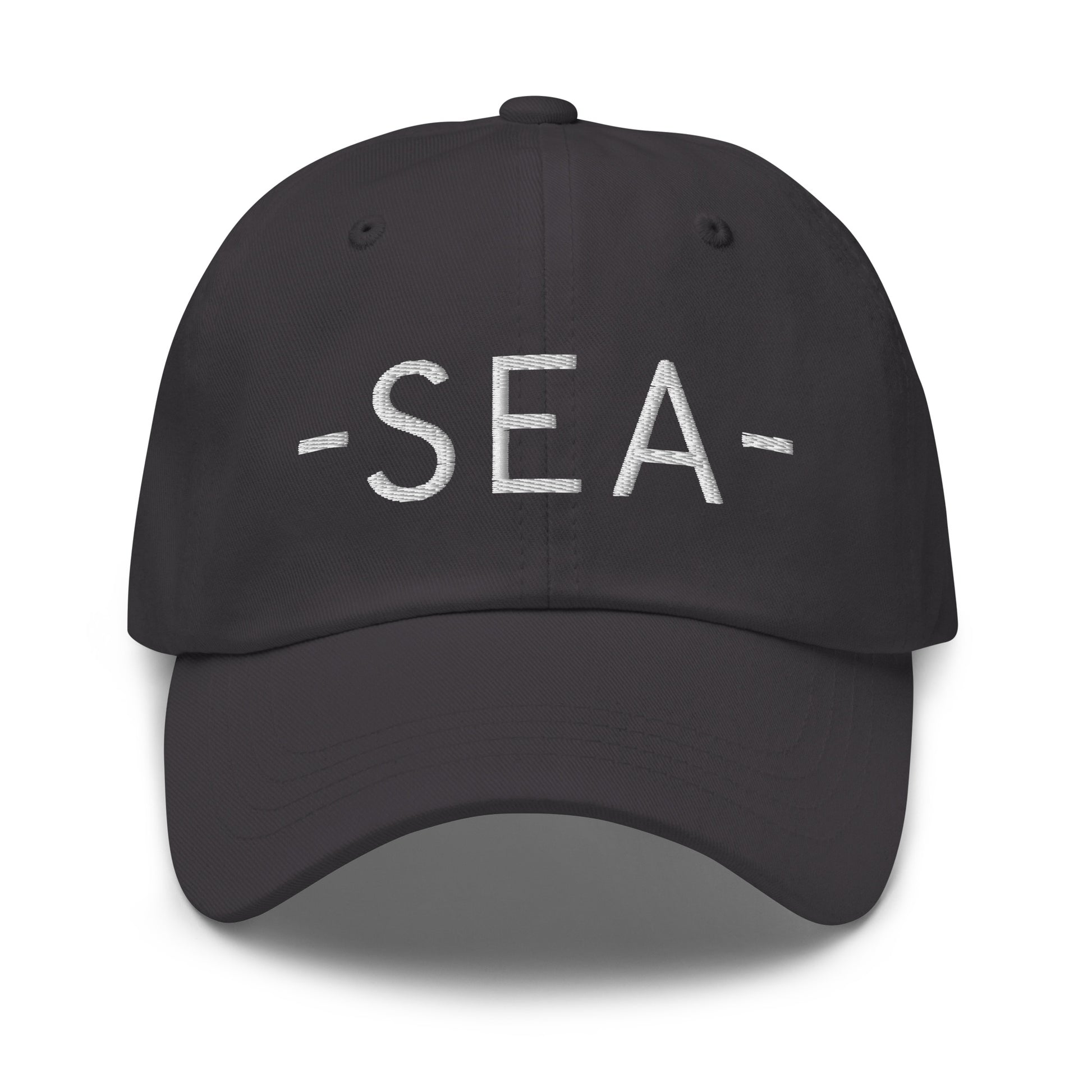 Souvenir Baseball Cap - White • SEA Seattle • YHM Designs - Image 19