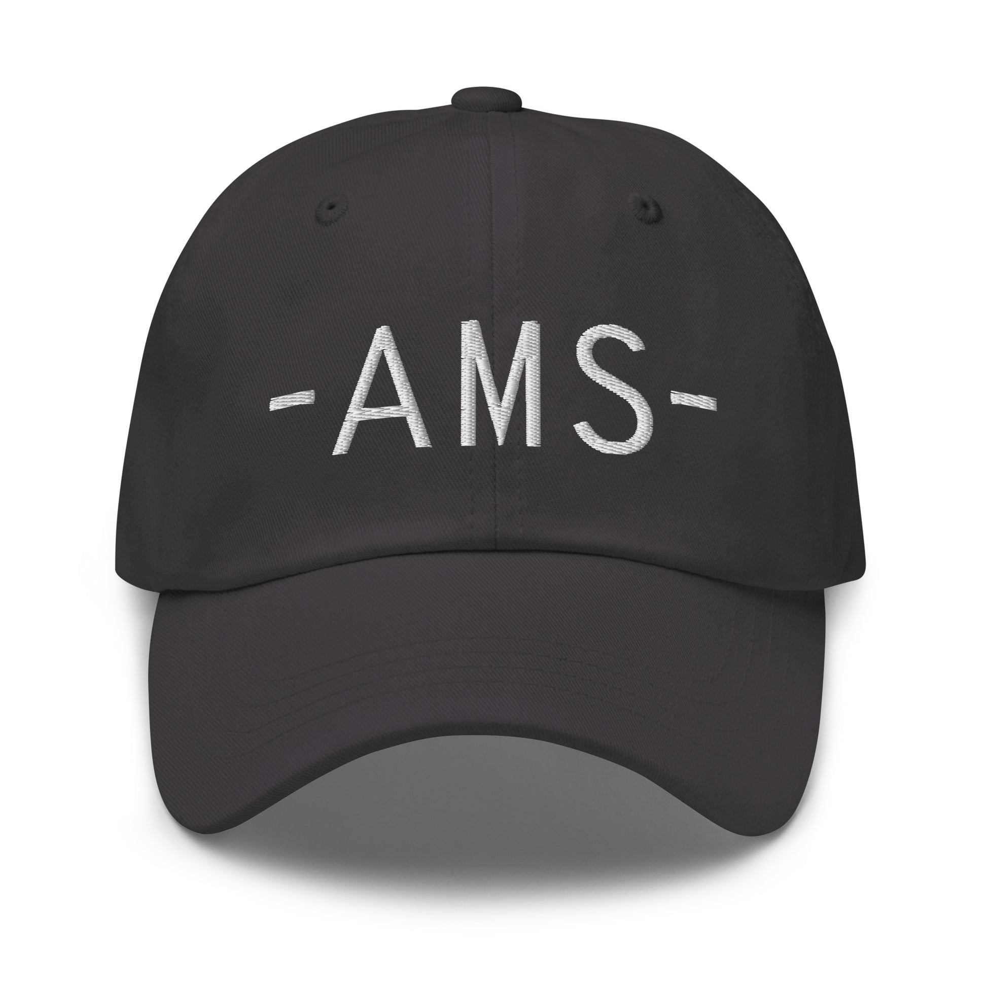 Souvenir Baseball Cap - White • AMS Amsterdam • YHM Designs - Image 19