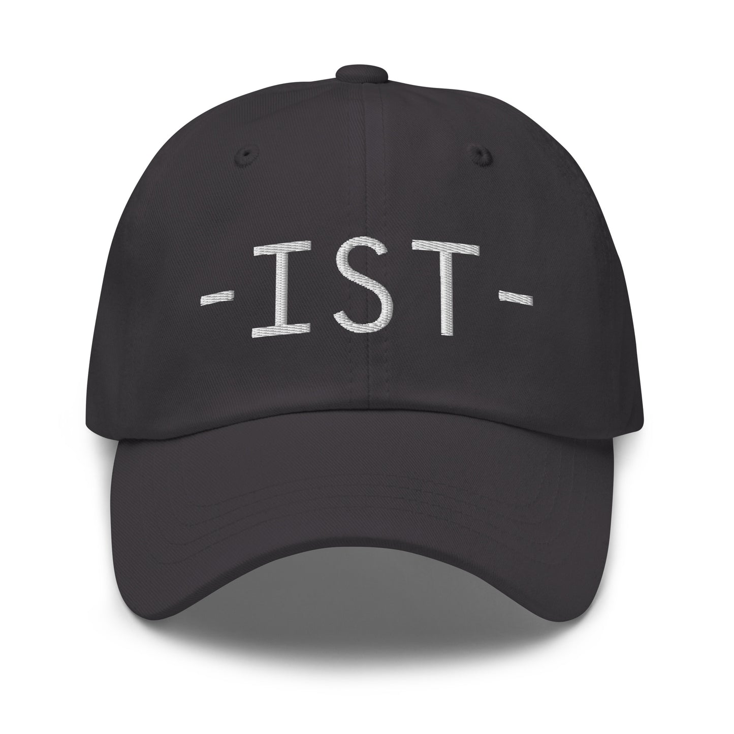 IST Istanbul Baseball Cap • Minimalist Lettering in White • YHM Designs - Image 19