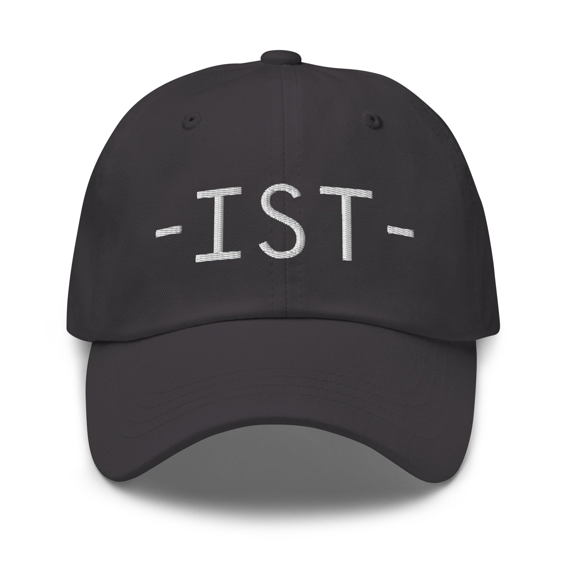 IST Istanbul Baseball Cap • Minimalist Lettering in White • YHM Designs - Image 19