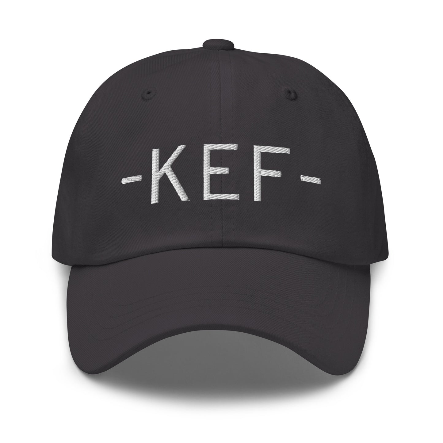 Souvenir Baseball Cap - White • KEF Reykjavik • YHM Designs - Image 19