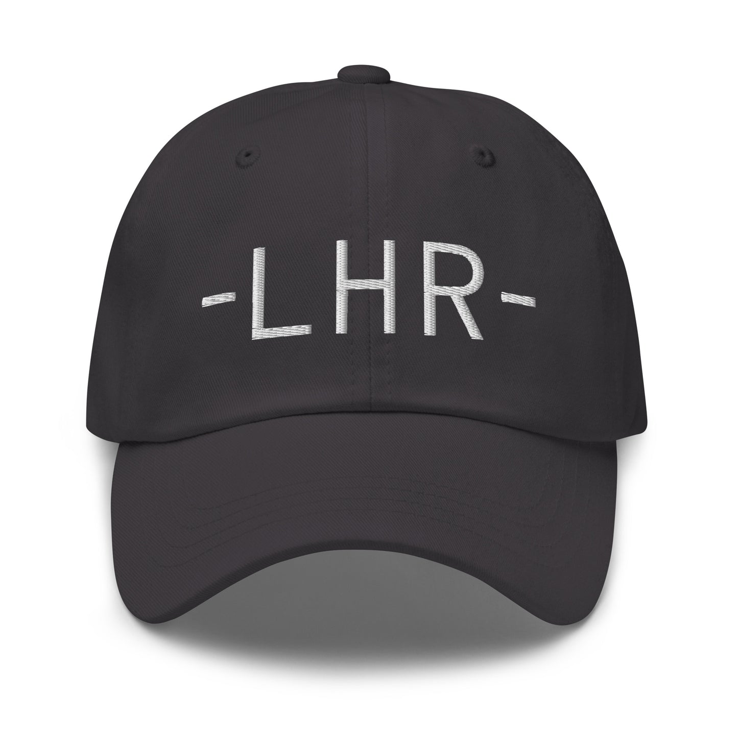 Souvenir Baseball Cap - White • LHR London • YHM Designs - Image 19