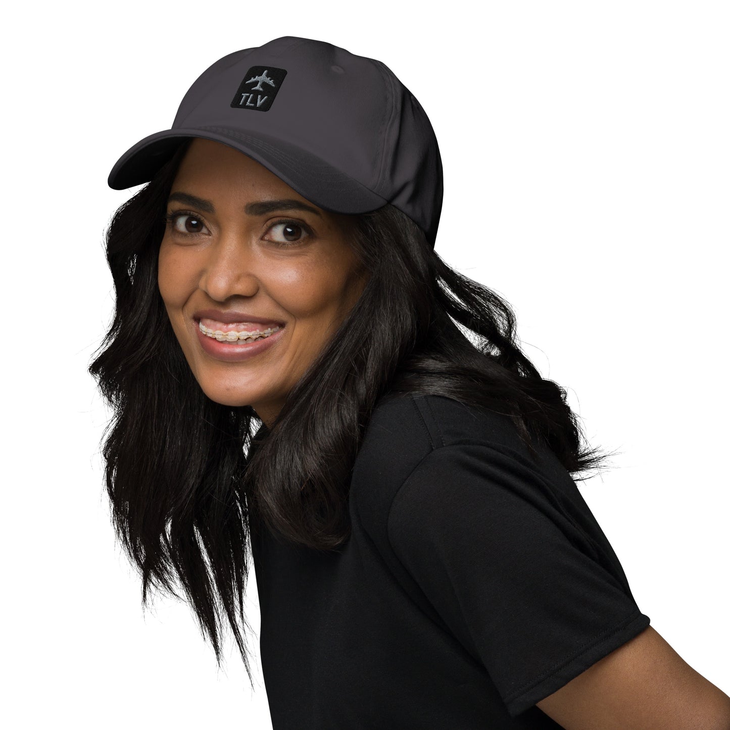 Jetliner Baseball Cap • Dark Grey • TLV Tel Aviv • YHM Designs - Image 05