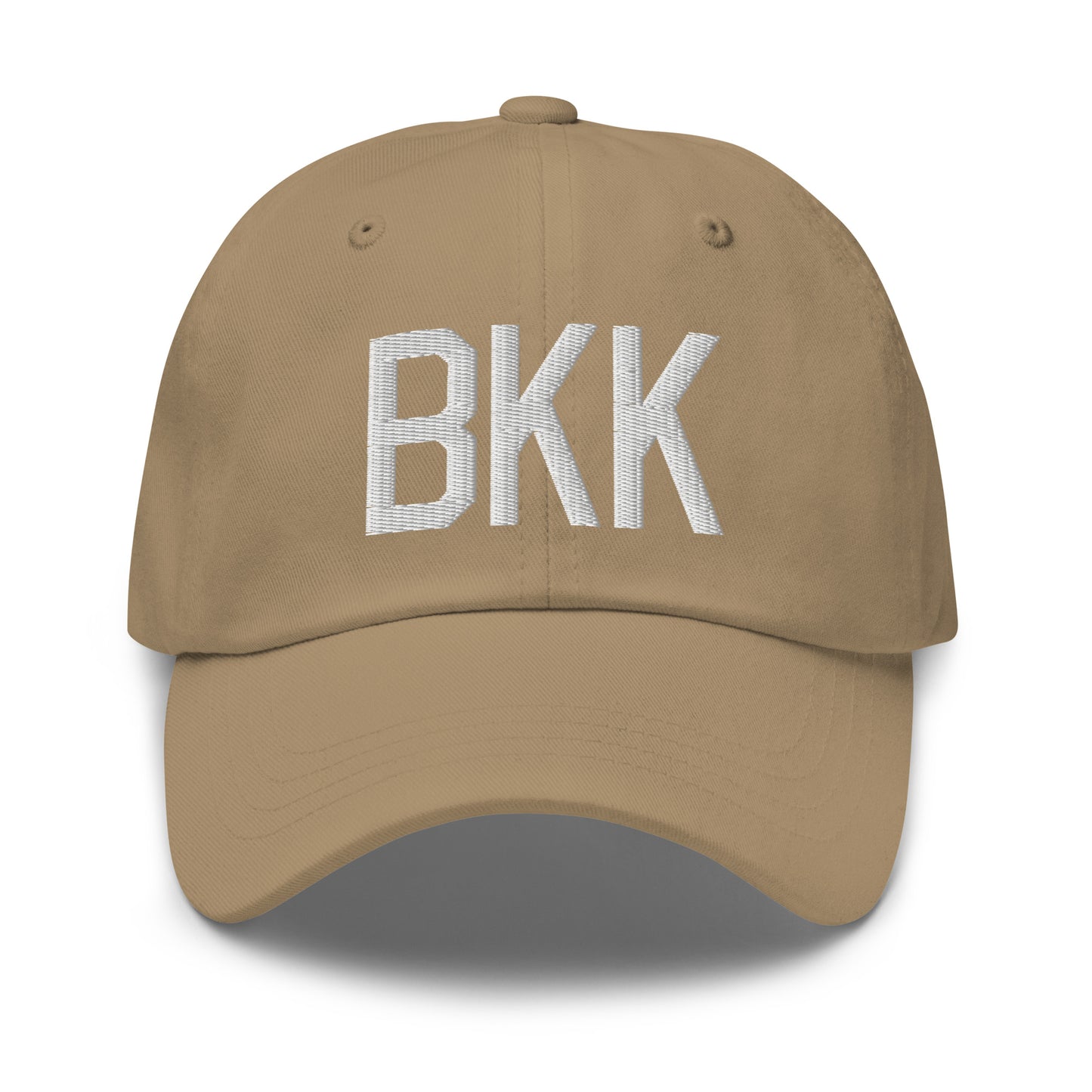 Airport Code Baseball Cap - White • BKK Bangkok • YHM Designs - Image 22