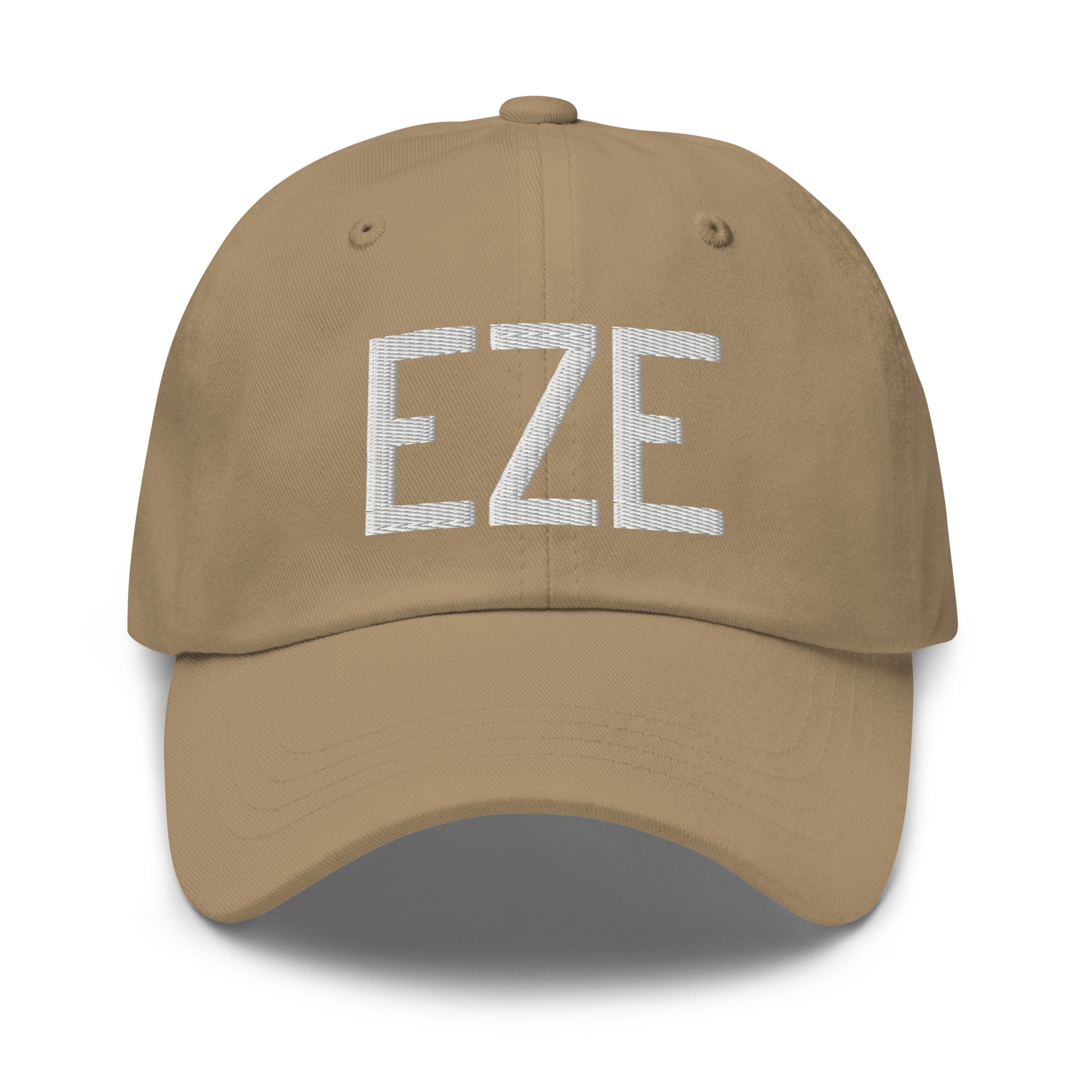 Airport Code Baseball Cap - White • EZE Buenos Aires • YHM Designs - Image 22