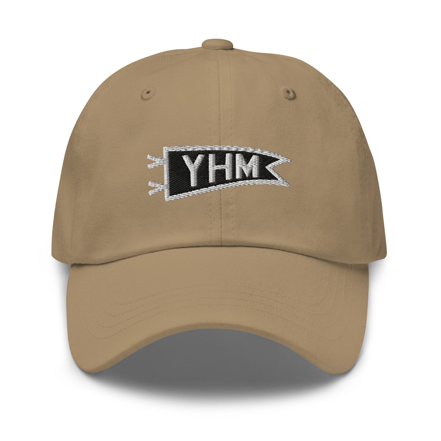 Pennant Baseball Cap - Black & White • YHM Hamilton • YHM Designs - Image 18