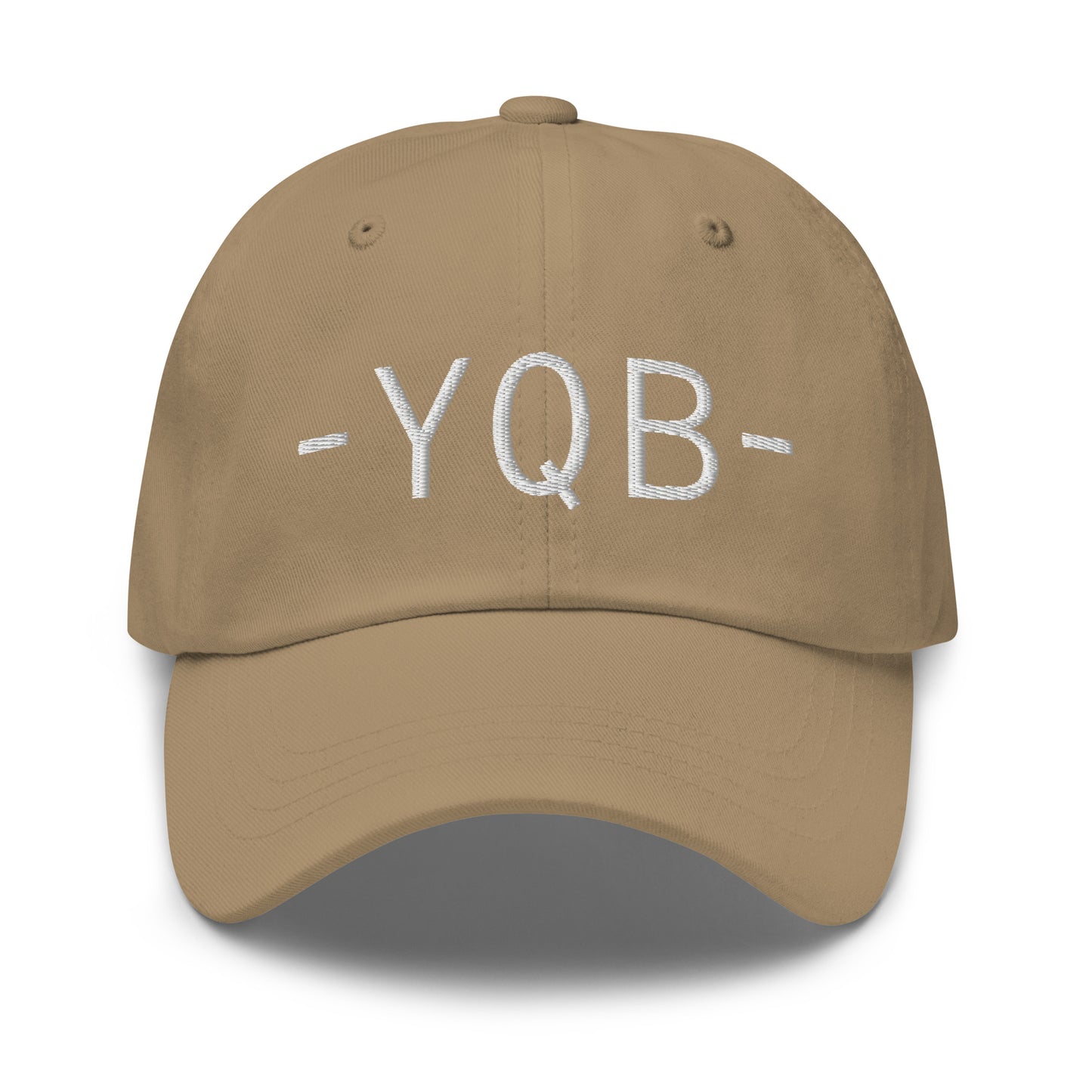 Souvenir Baseball Cap - White • YQB Quebec City • YHM Designs - Image 21