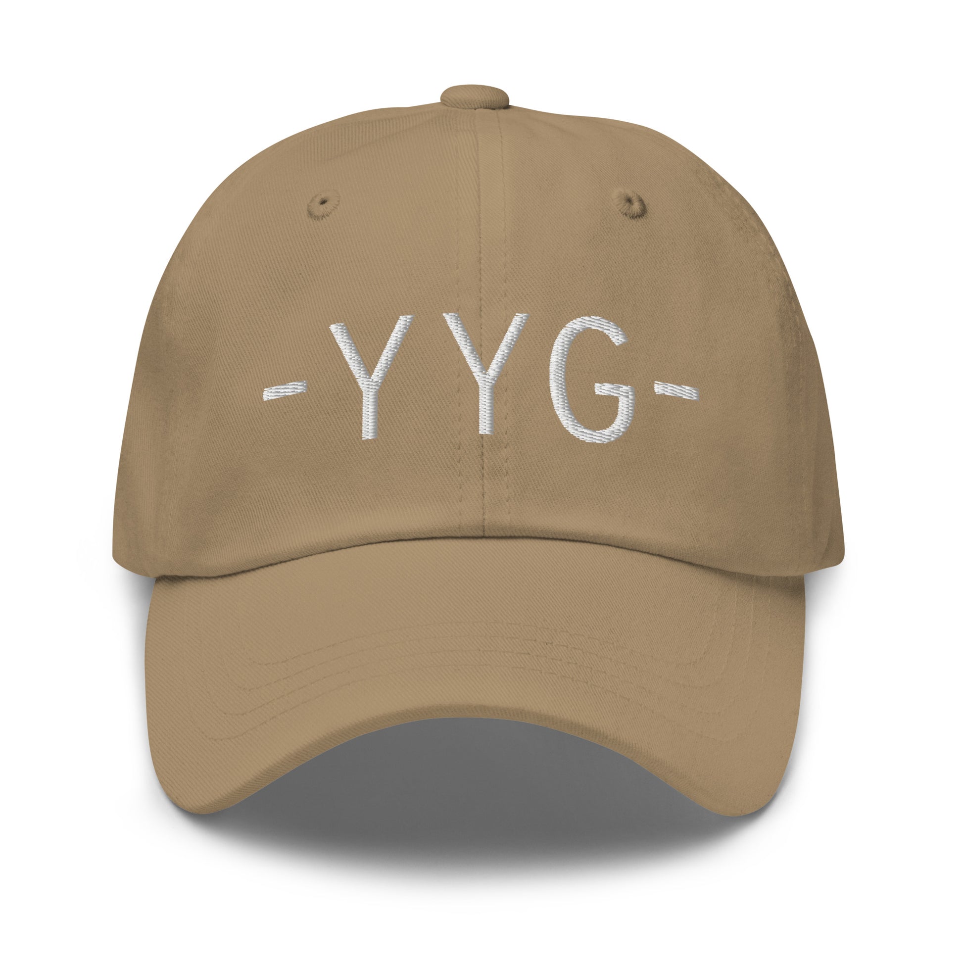 Souvenir Baseball Cap - White • YYG Charlottetown • YHM Designs - Image 21