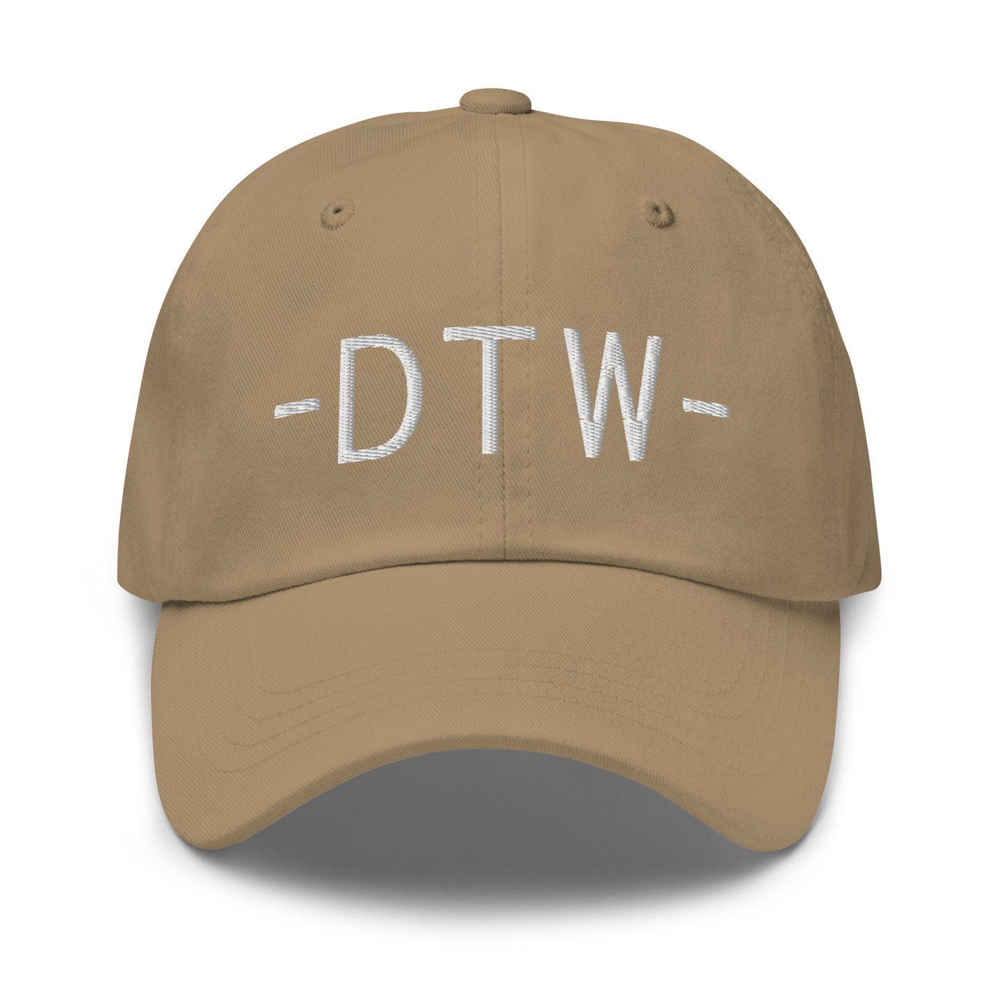 Souvenir Baseball Cap - White • DTW Detroit • YHM Designs - Image 21