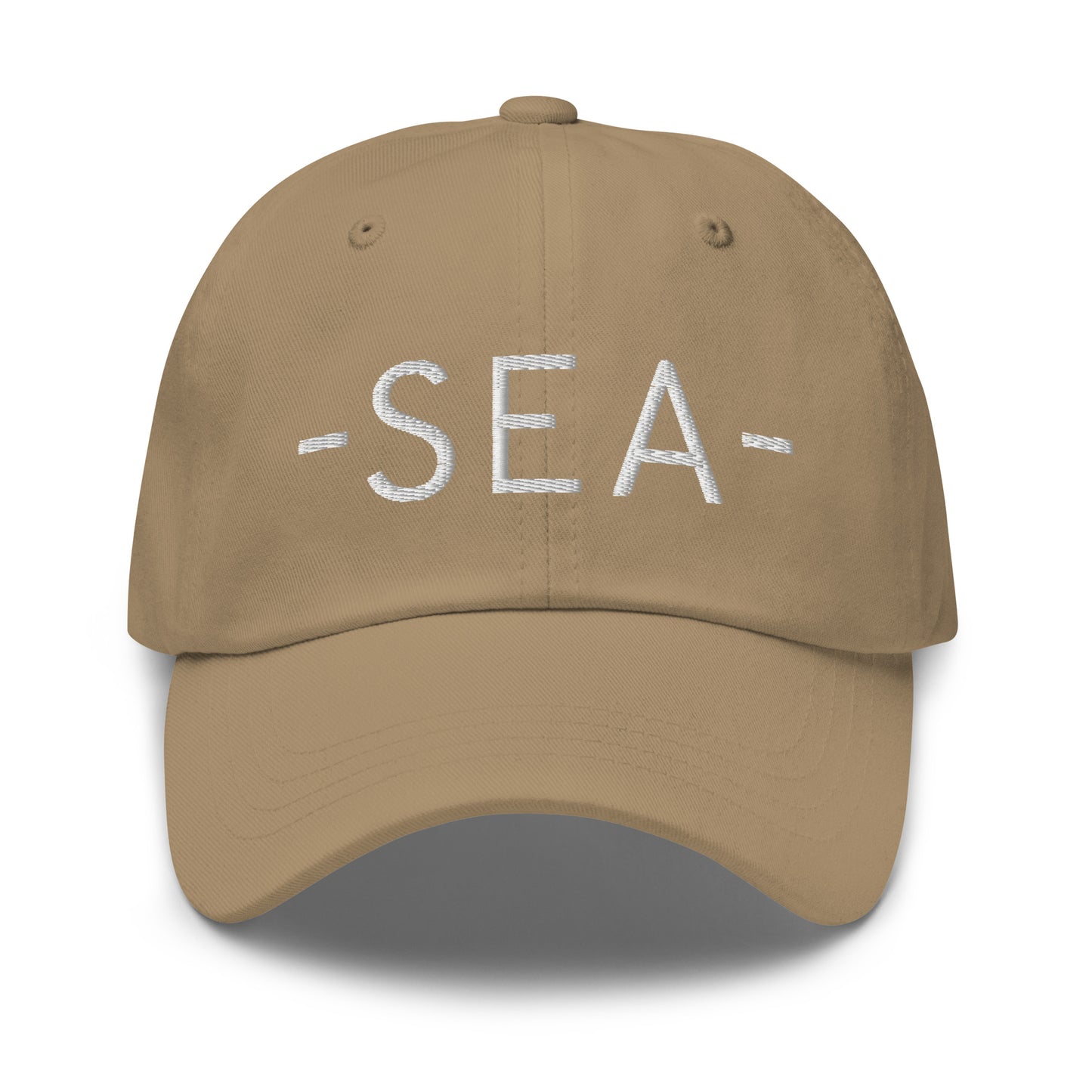 Souvenir Baseball Cap - White • SEA Seattle • YHM Designs - Image 21