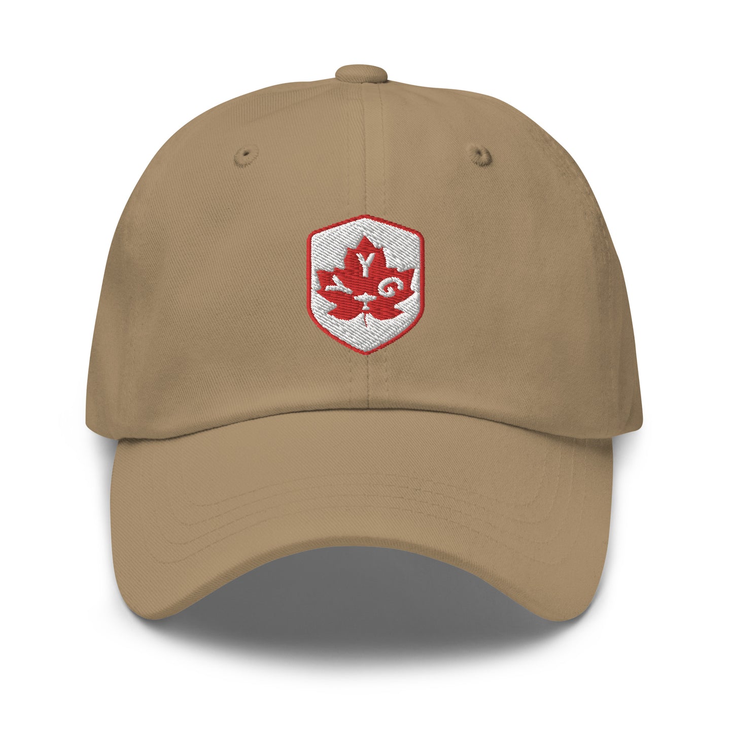 Maple Leaf Baseball Cap - Red/White • YYG Charlottetown • YHM Designs - Image 21