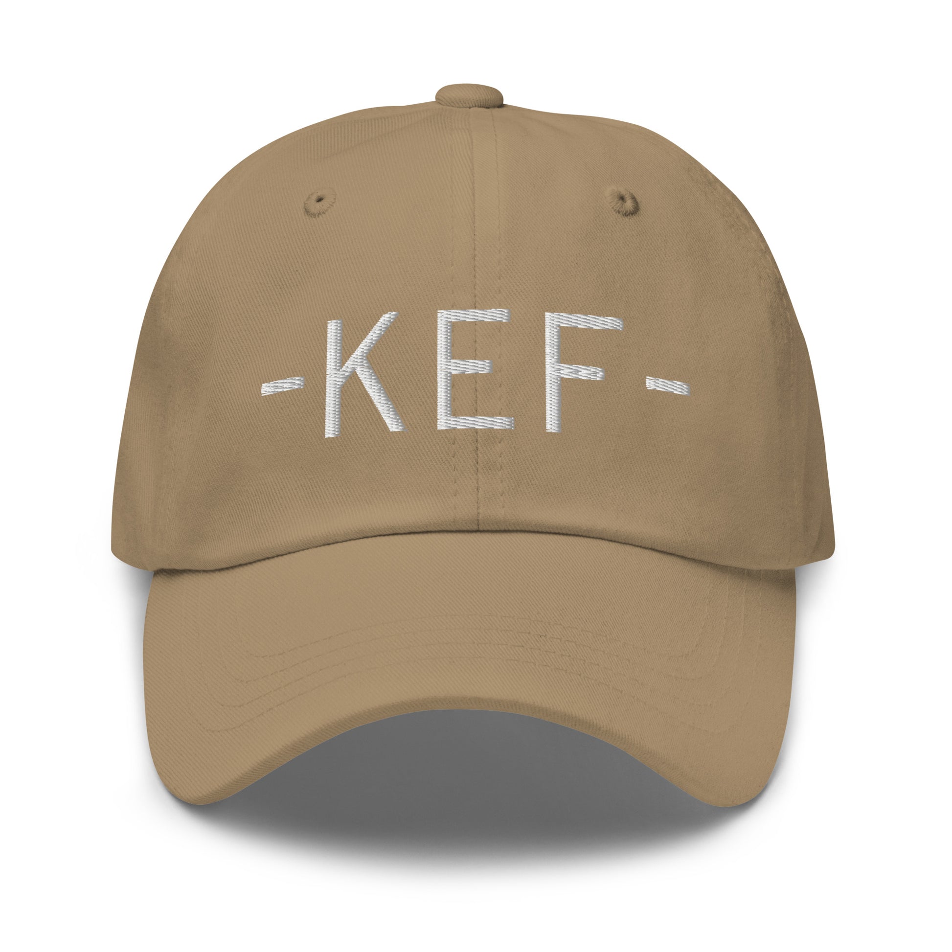 Souvenir Baseball Cap - White • KEF Reykjavik • YHM Designs - Image 21