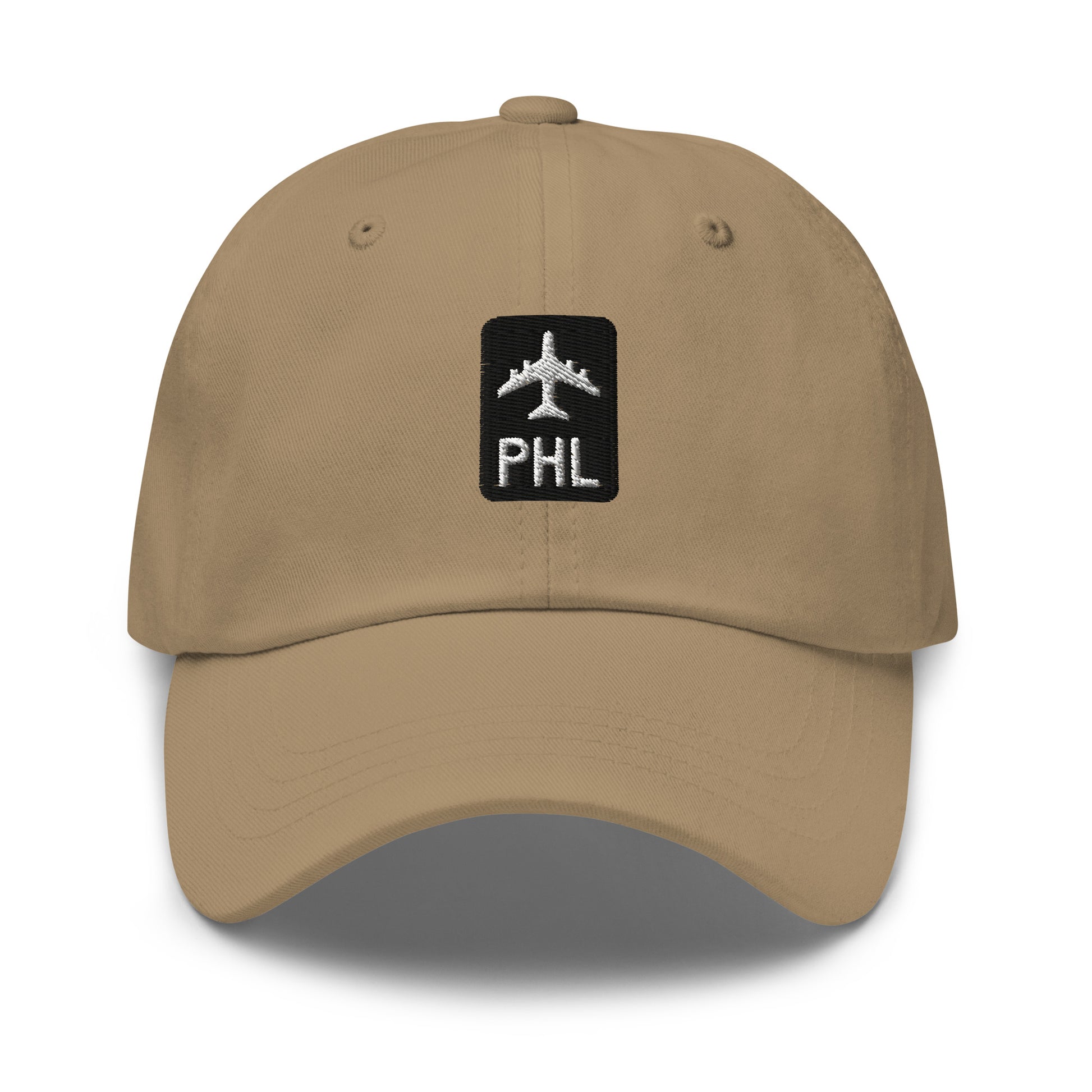 Jetliner Baseball Cap • Khaki • PHL Philadelphia Souvenir • YHM Designs - Image 07