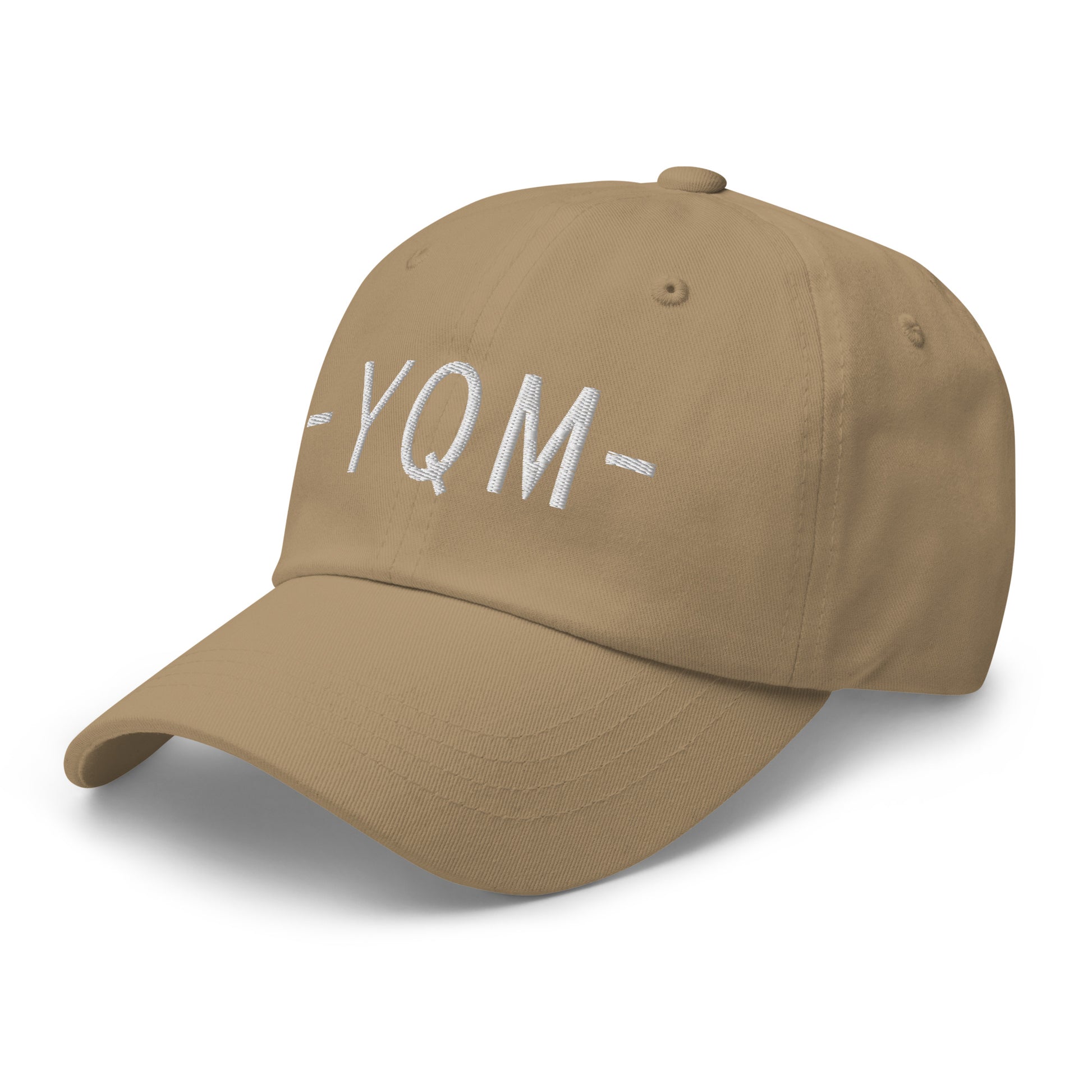 Souvenir Baseball Cap - White • YQM Moncton • YHM Designs - Image 22