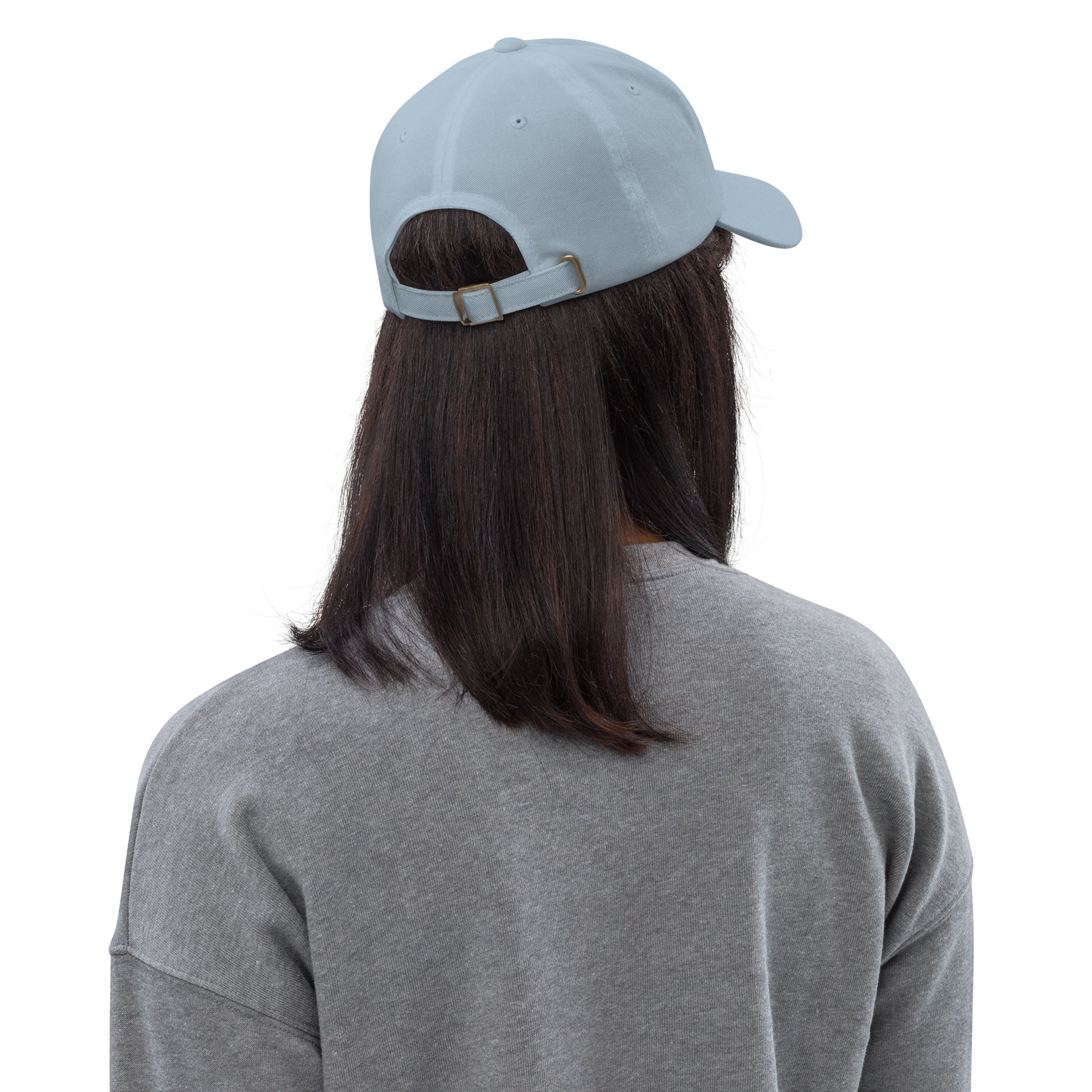 Airport Code Baseball Cap - White • YQY Sydney • YHM Designs - Image 12