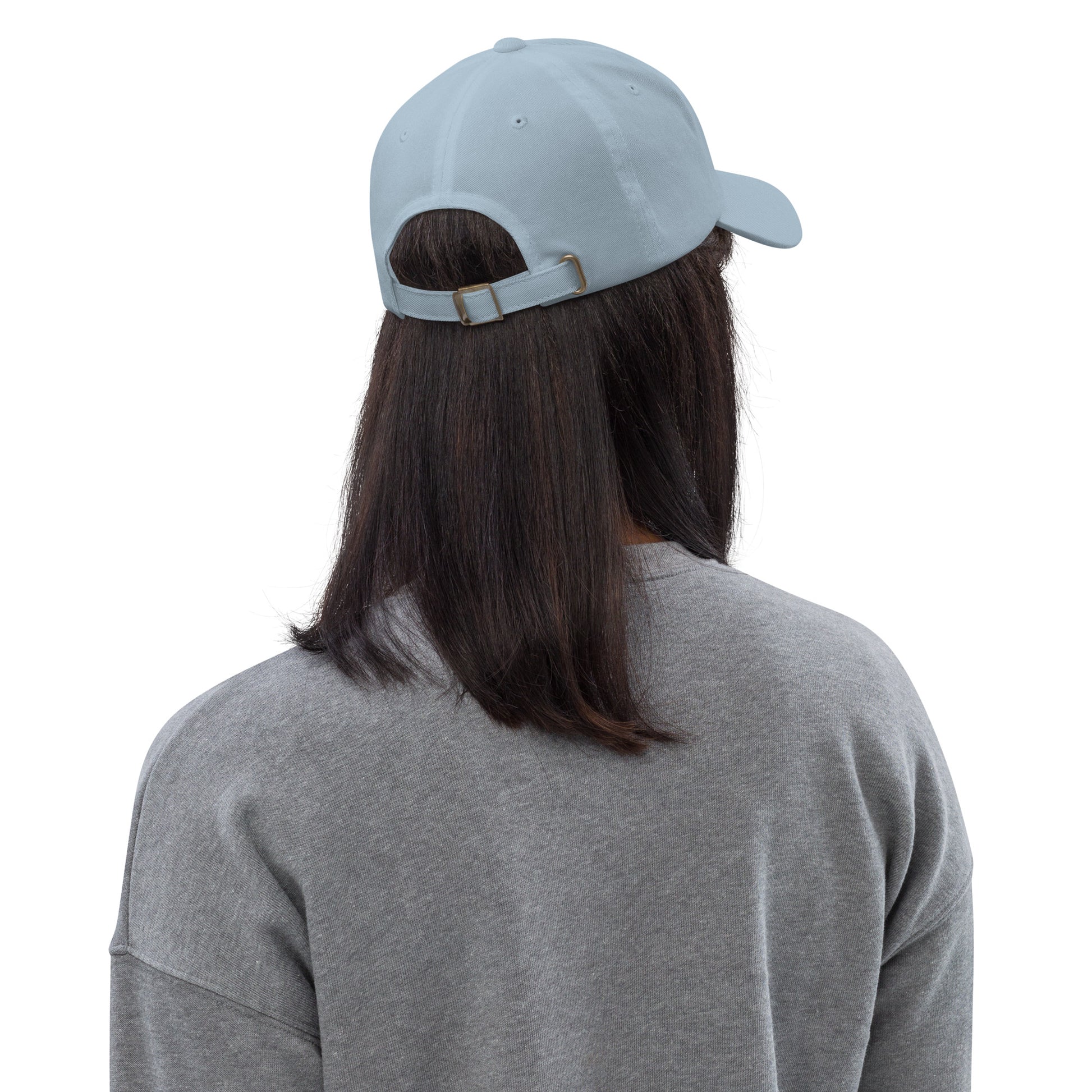 Airport Code Baseball Cap - White • YYJ Victoria • YHM Designs - Image 12