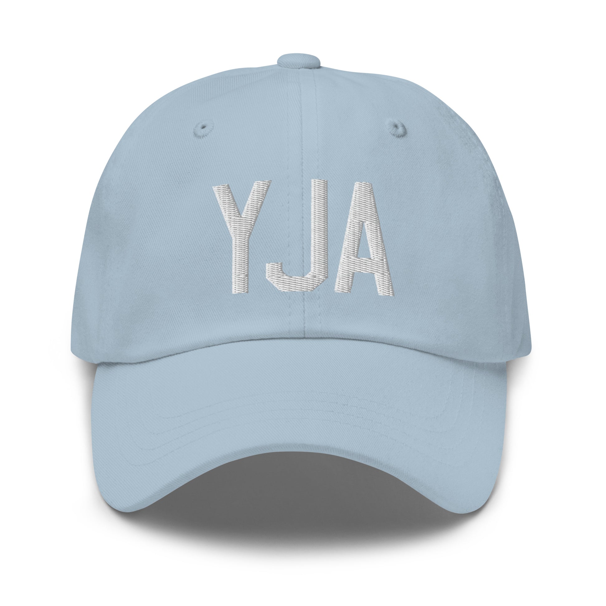 Airport Code Baseball Cap - White • YJA Jasper • YHM Designs - Image 28