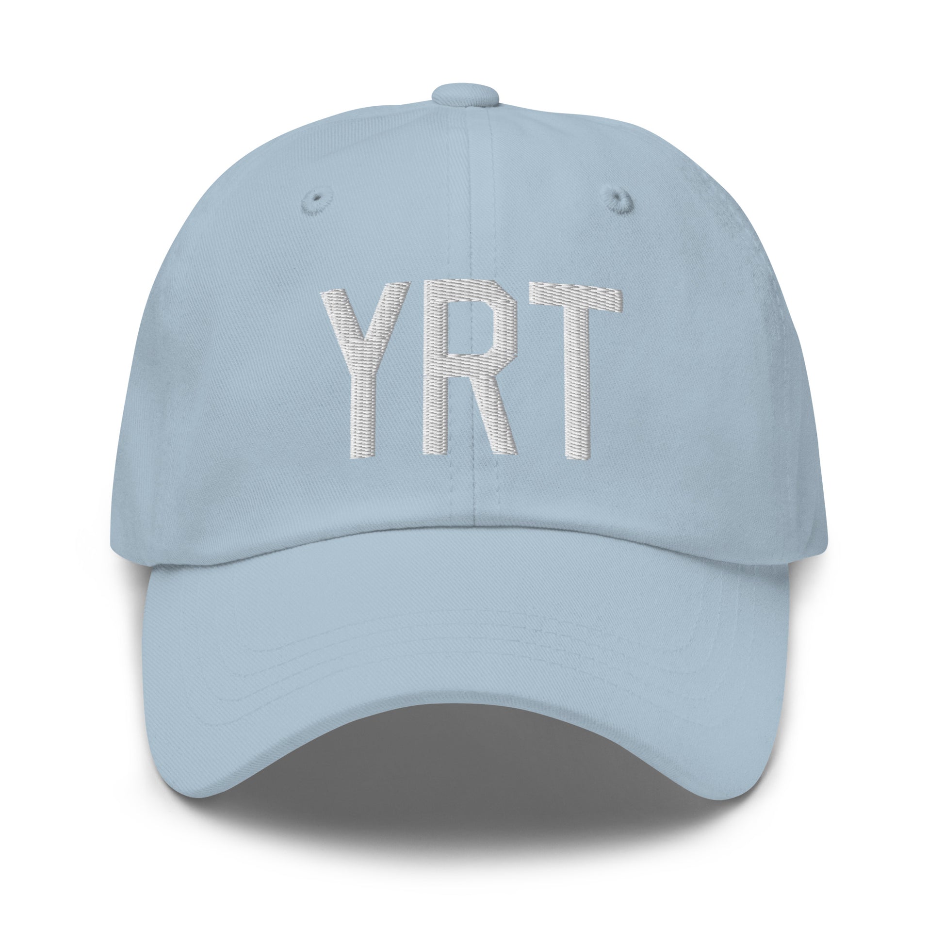 Airport Code Baseball Cap - White • YRT Rankin Inlet • YHM Designs - Image 28
