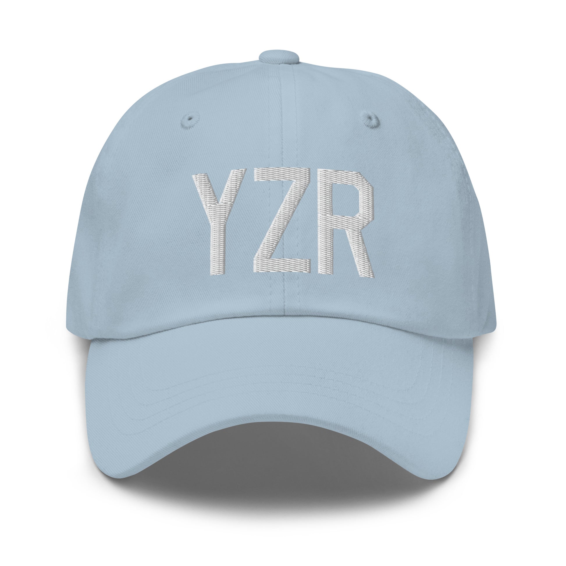 Airport Code Baseball Cap - White • YZR Sarnia • YHM Designs - Image 28