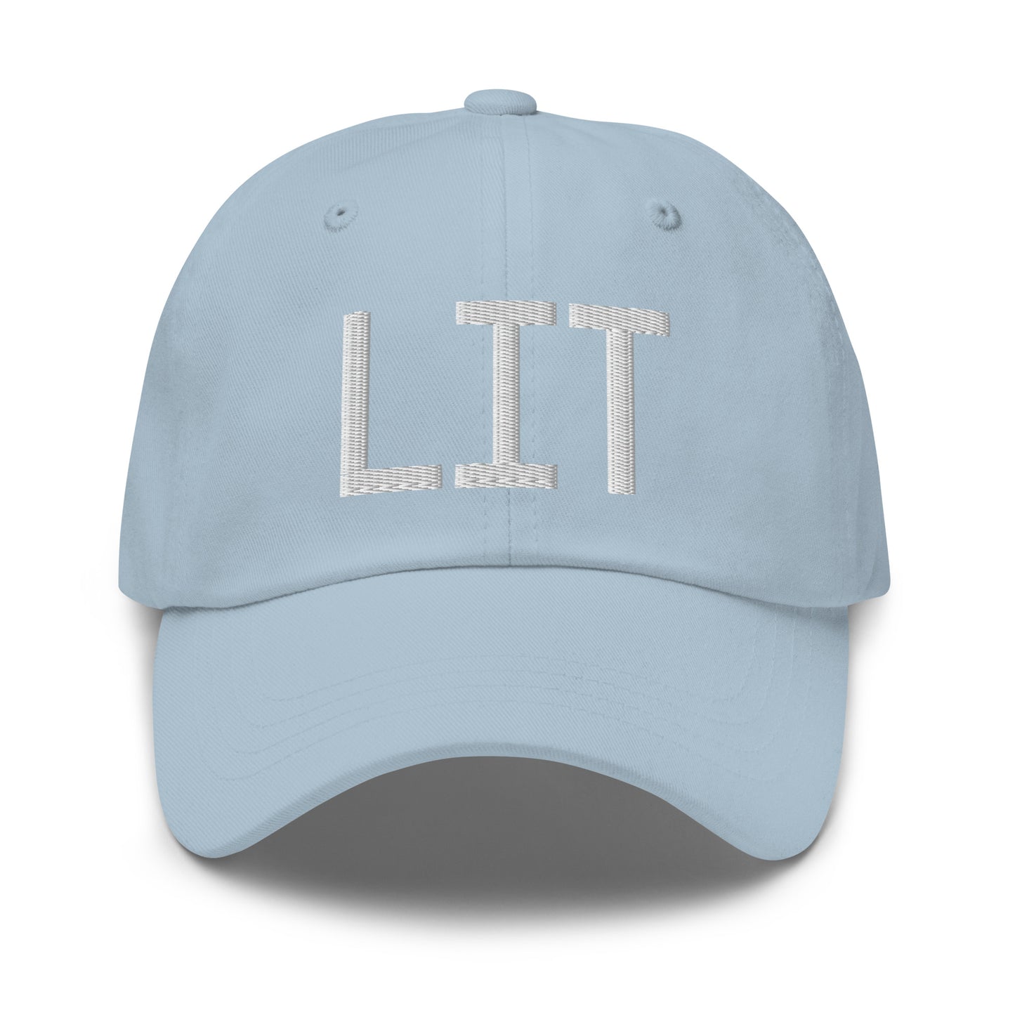 Airport Code Baseball Cap - White • LIT Little Rock • YHM Designs - Image 28