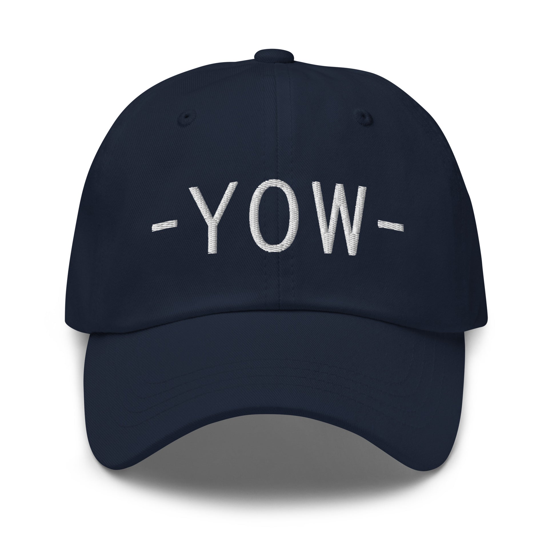 Souvenir Baseball Cap - White • YOW Ottawa • YHM Designs - Image 14