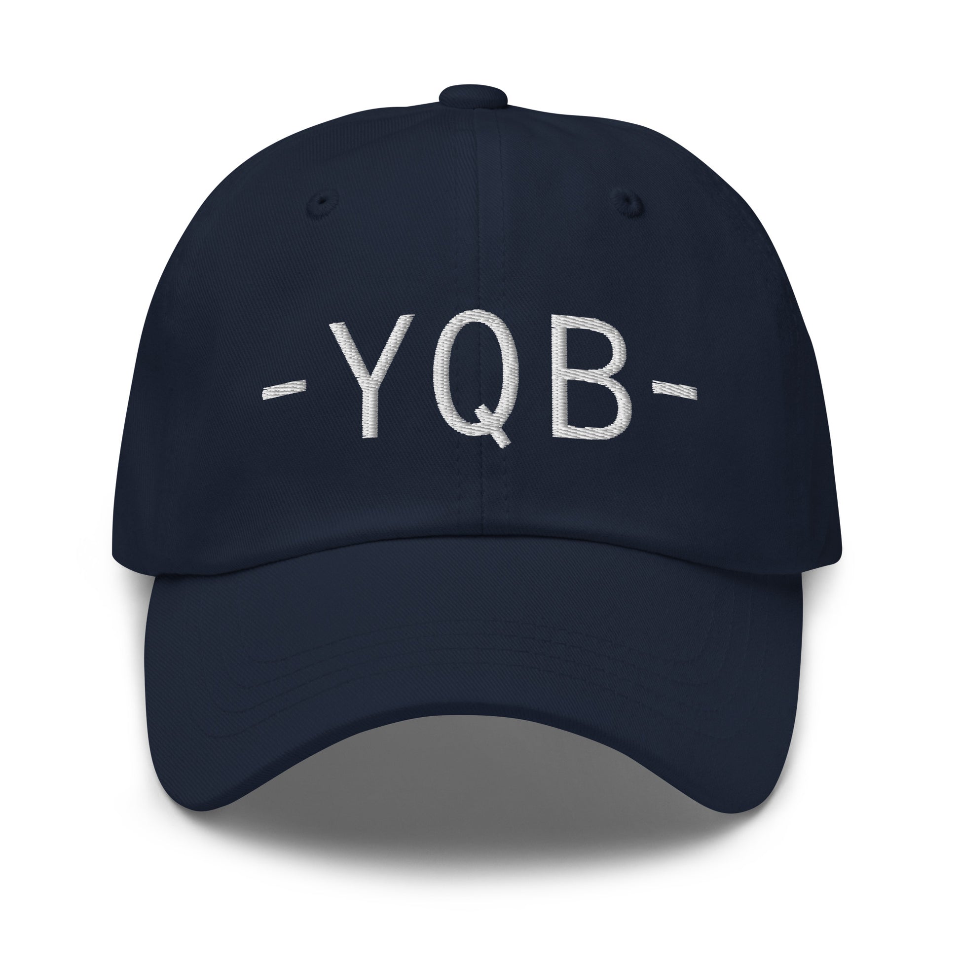 Souvenir Baseball Cap - White • YQB Quebec City • YHM Designs - Image 14