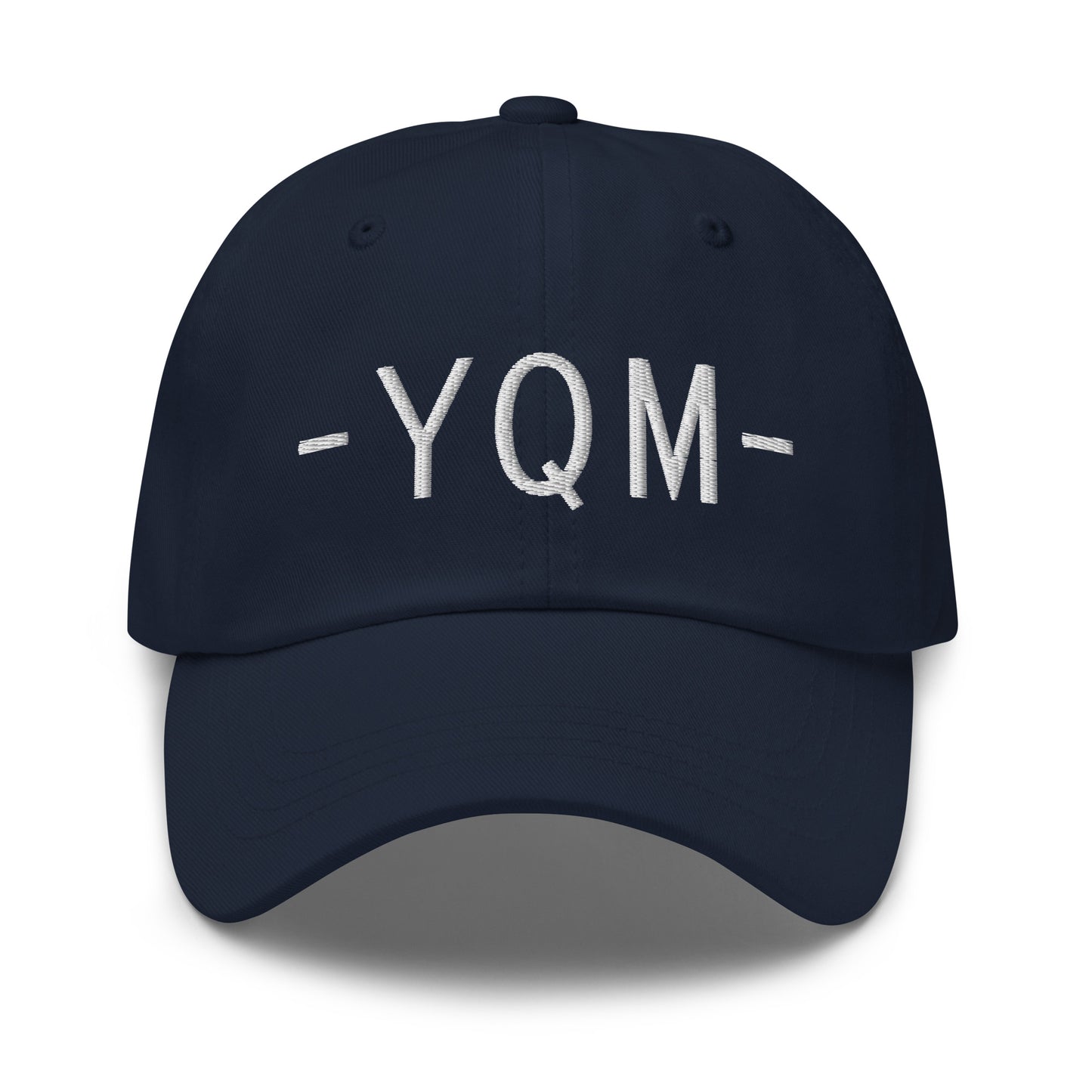 Souvenir Baseball Cap - White • YQM Moncton • YHM Designs - Image 14