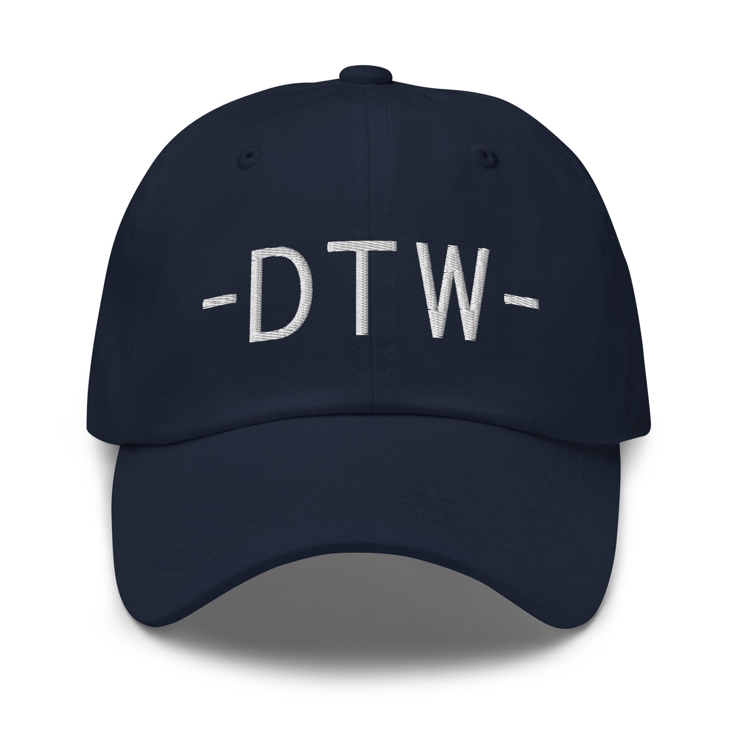 Souvenir Baseball Cap - White • DTW Detroit • YHM Designs - Image 14
