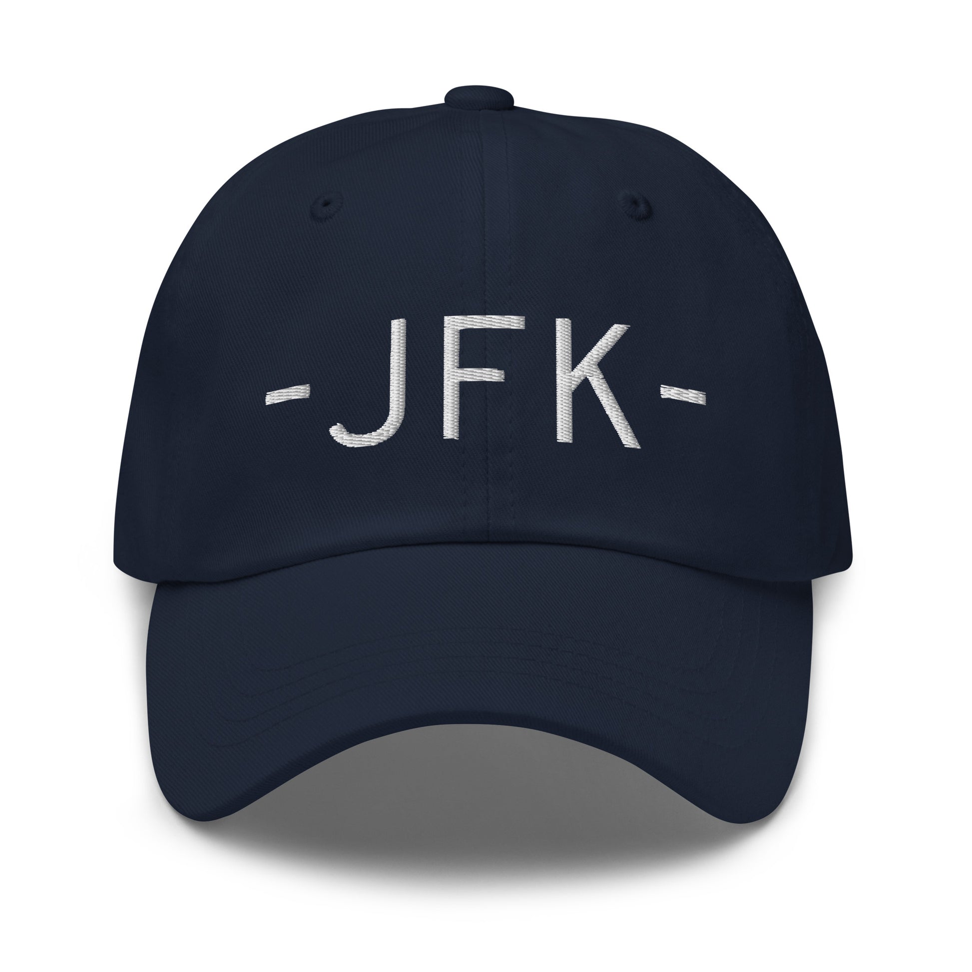 Souvenir Baseball Cap - White • JFK New York City • YHM Designs - Image 14