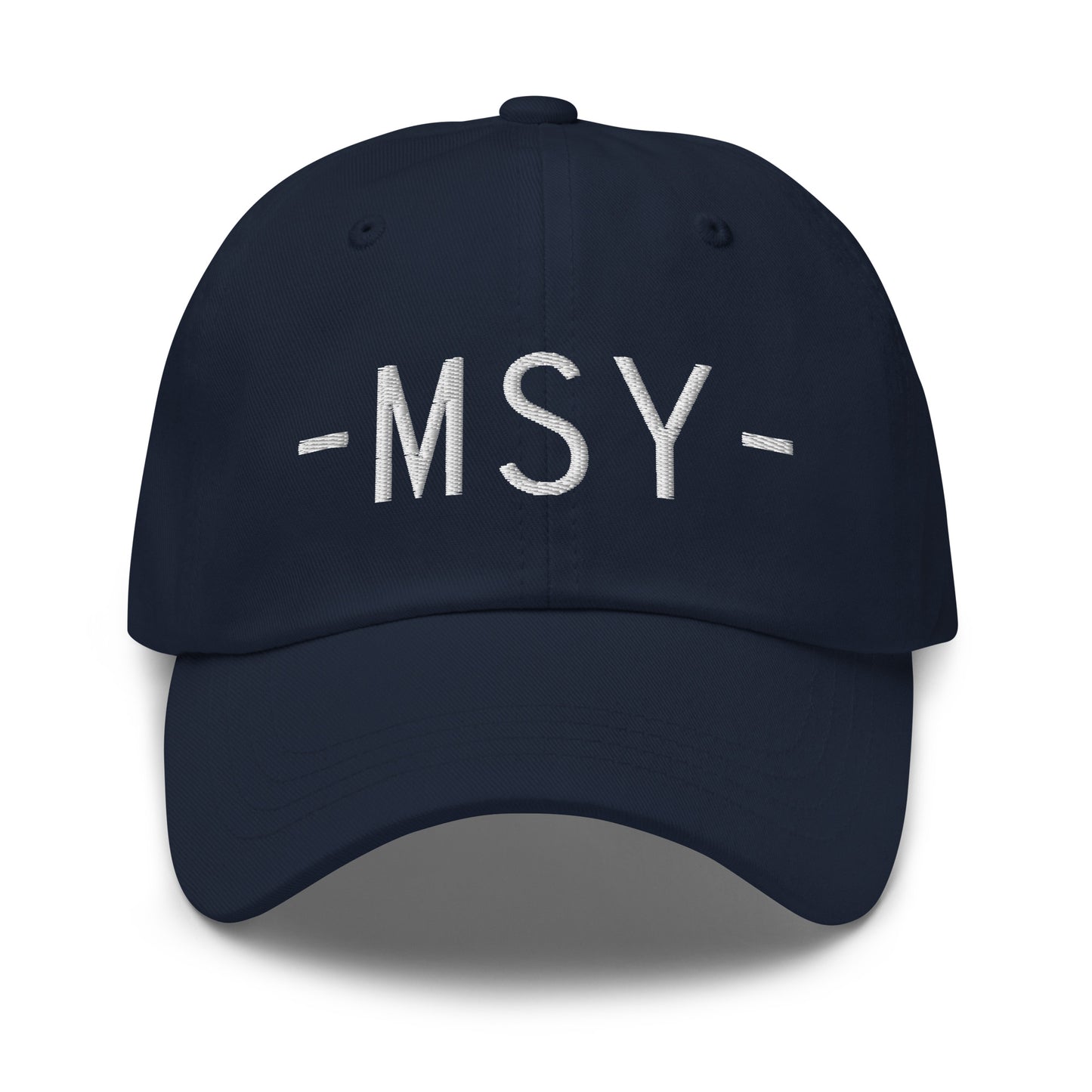 Souvenir Baseball Cap - White • MSY New Orleans • YHM Designs - Image 14