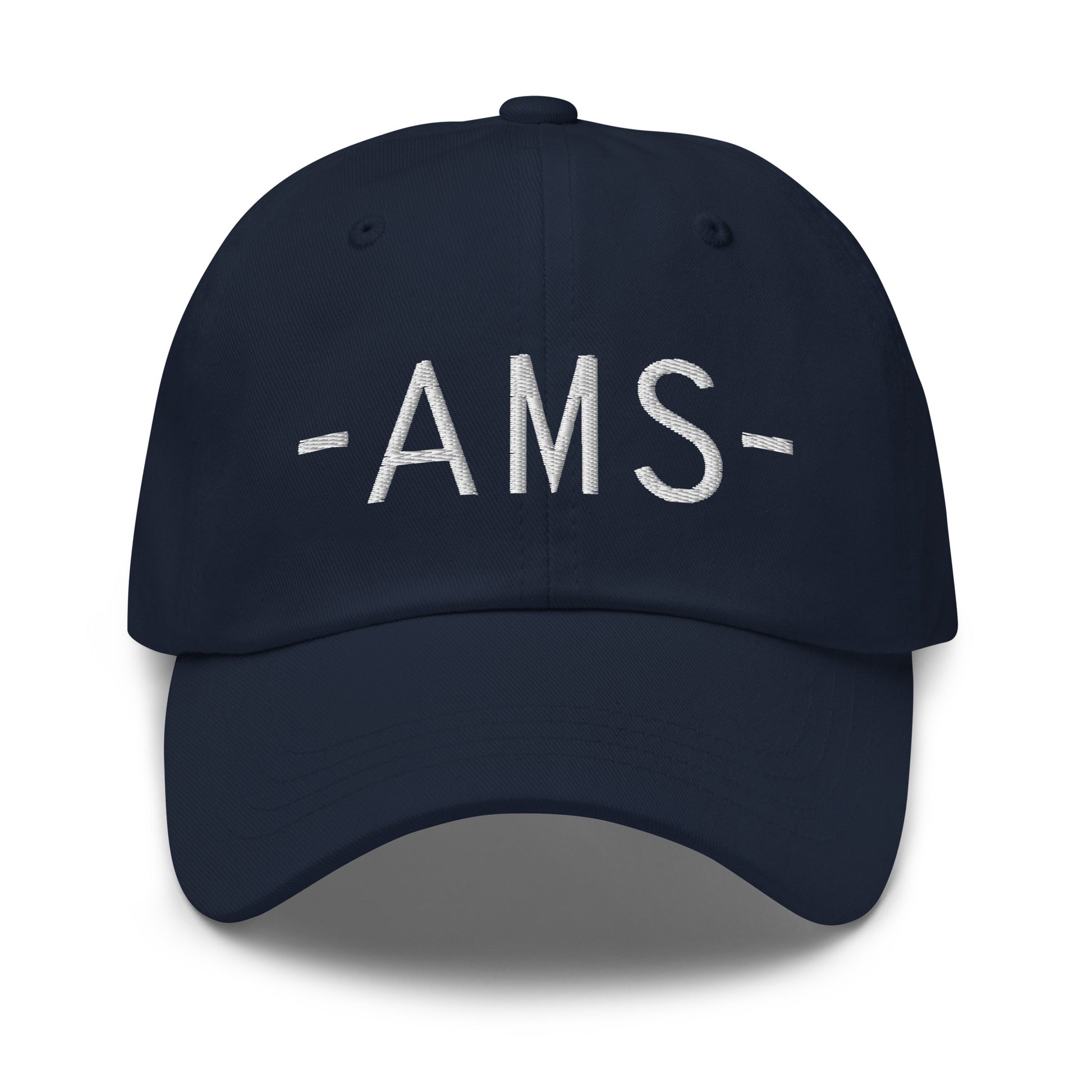 Souvenir Baseball Cap - White • AMS Amsterdam • YHM Designs - Image 14