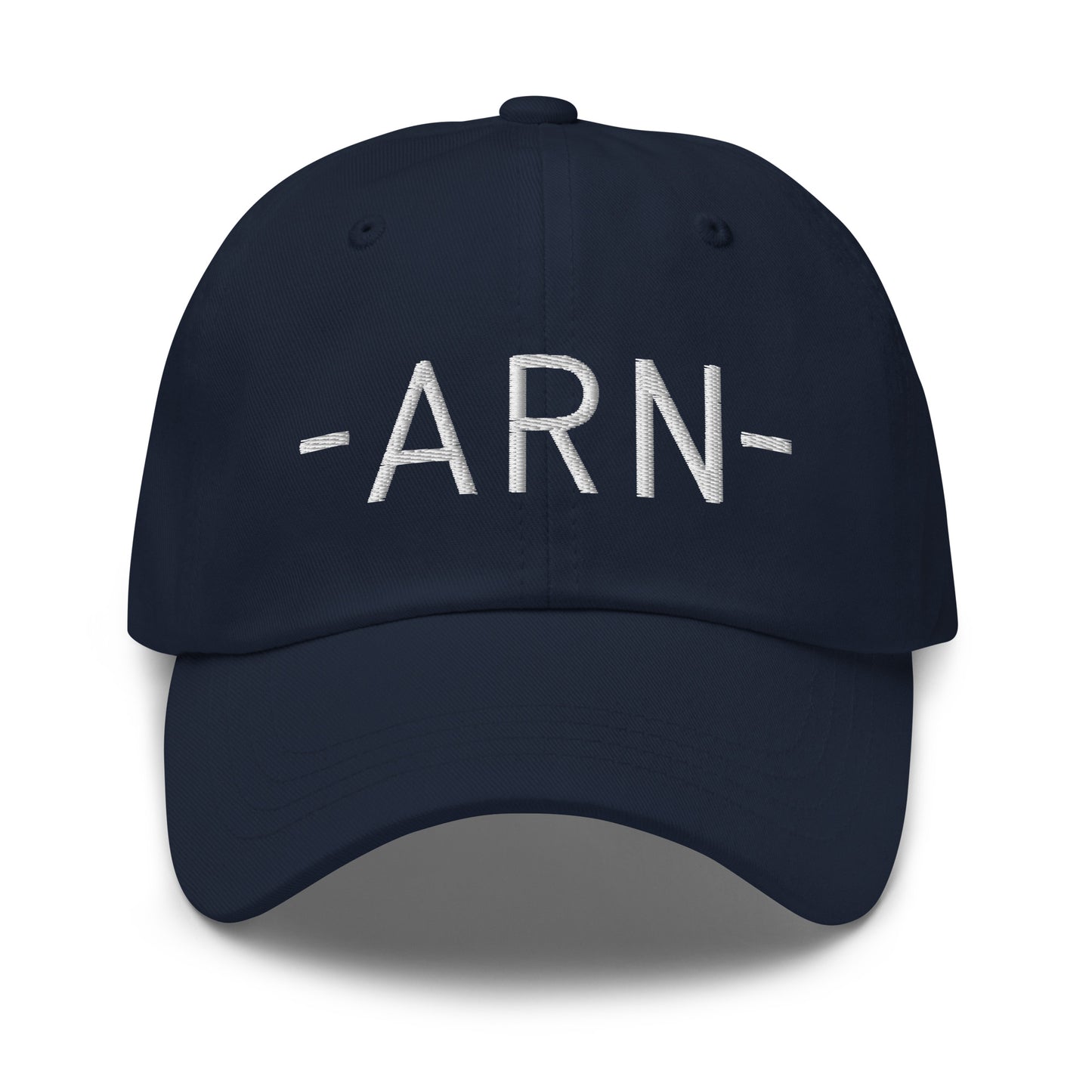 ARN Stockholm Baseball Cap • Minimalist Lettering in White • YHM Designs - Image 14
