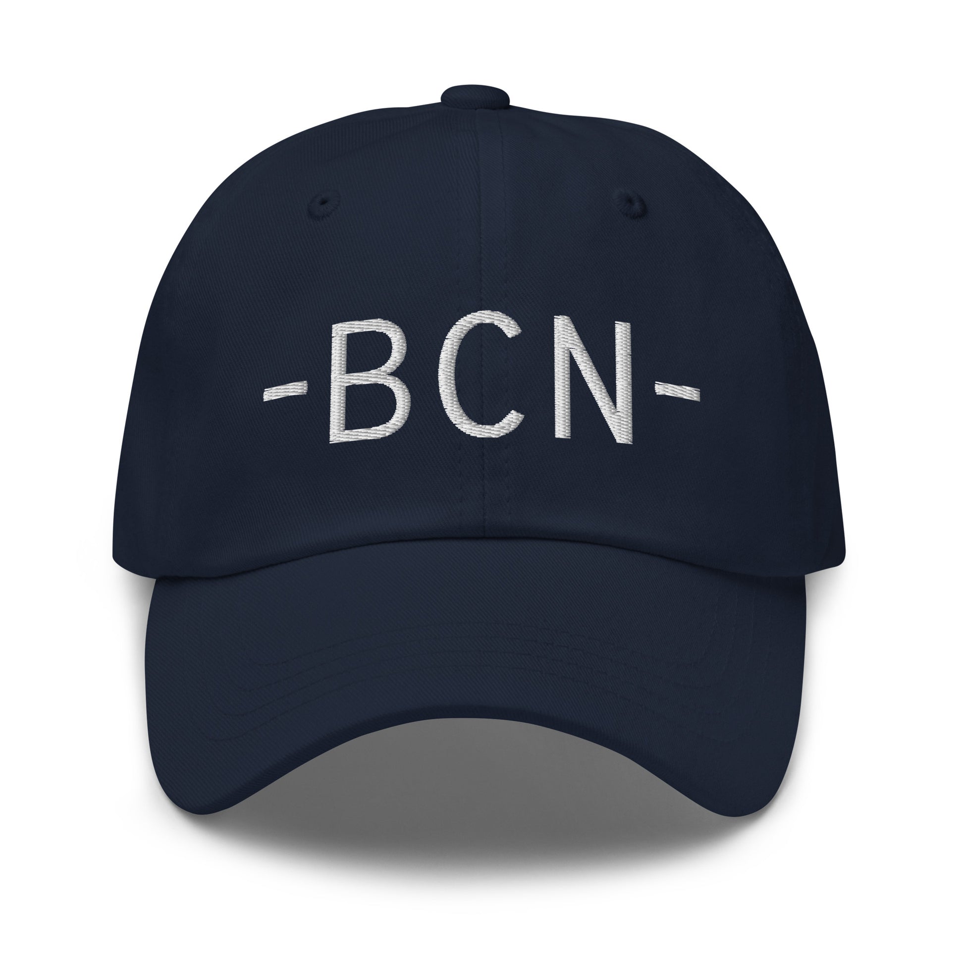 Souvenir Baseball Cap - White • BCN Barcelona • YHM Designs - Image 14