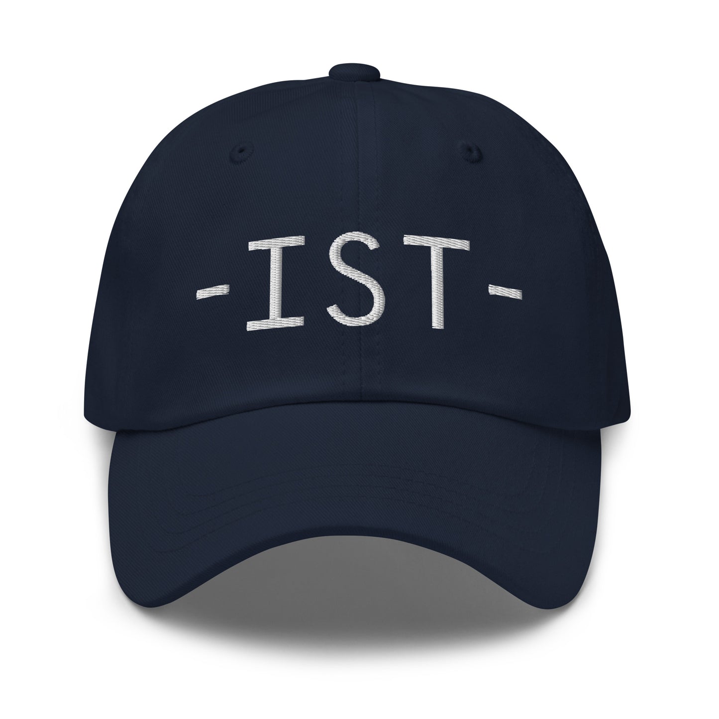 IST Istanbul Baseball Cap • Minimalist Lettering in White • YHM Designs - Image 14