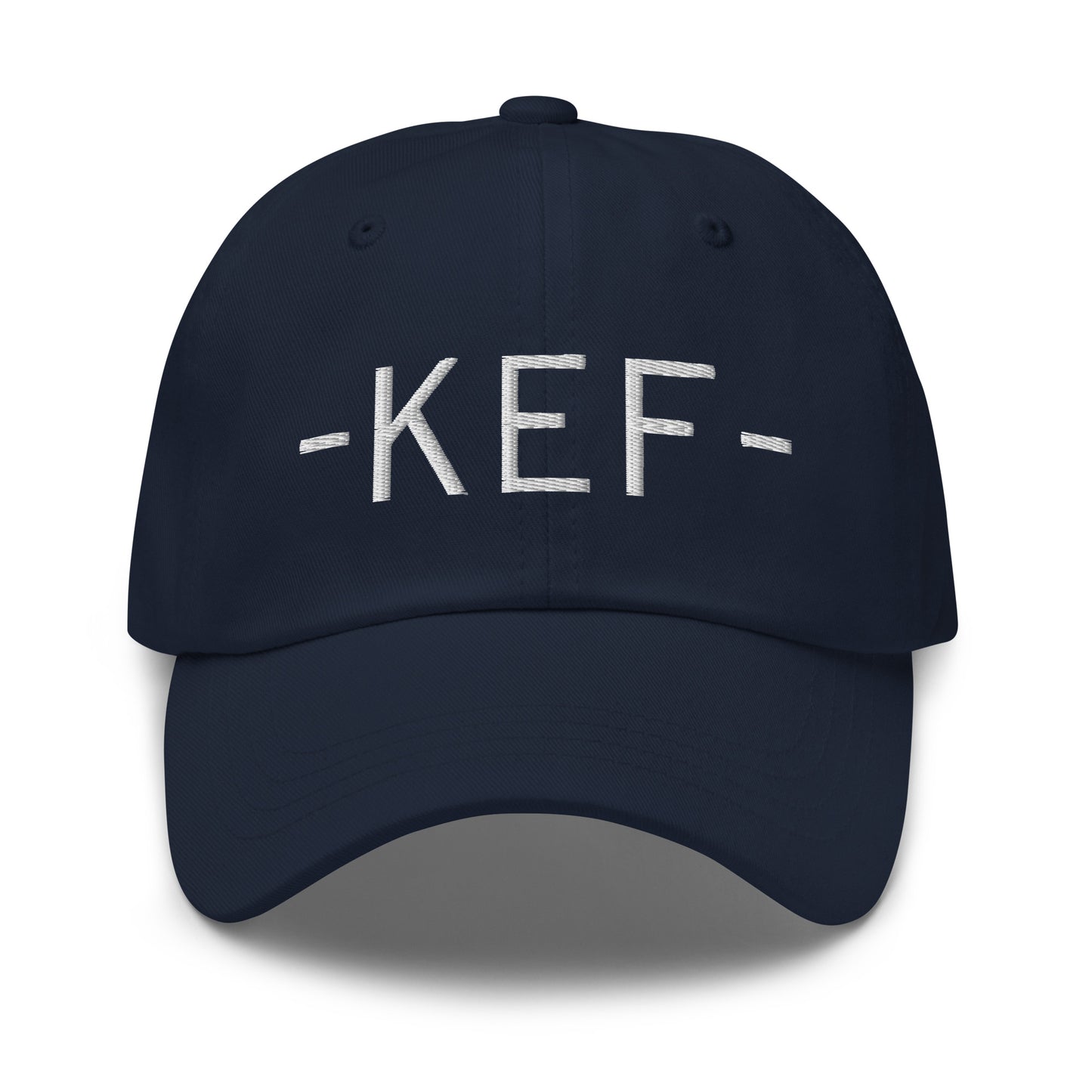 Souvenir Baseball Cap - White • KEF Reykjavik • YHM Designs - Image 14