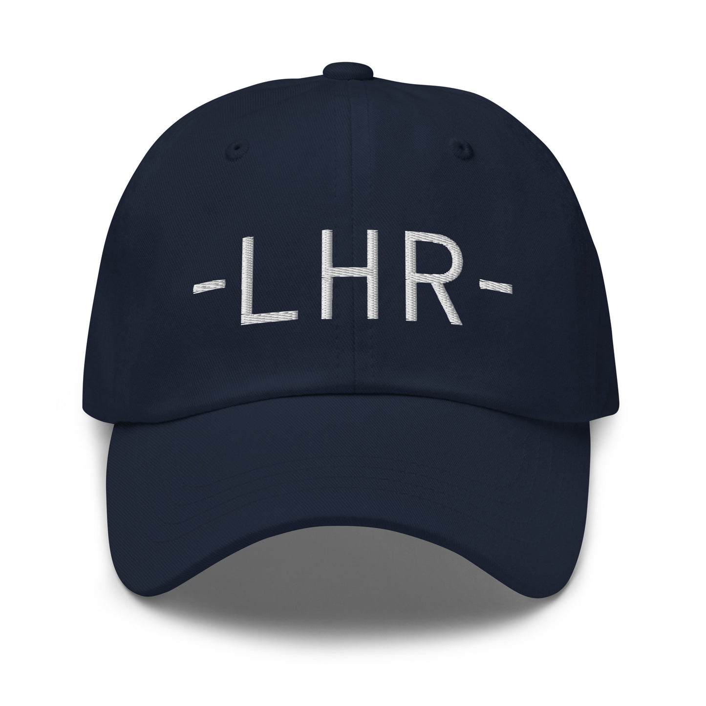 Souvenir Baseball Cap - White • LHR London • YHM Designs - Image 14