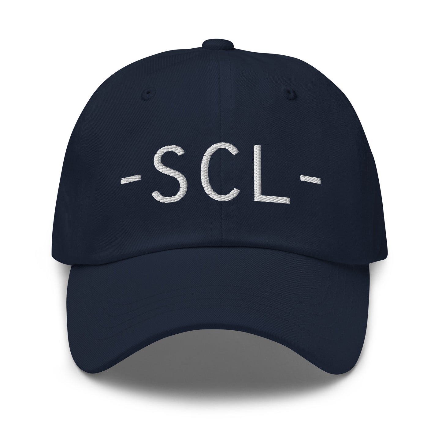 Souvenir Baseball Cap - White • SCL Santiago • YHM Designs - Image 14