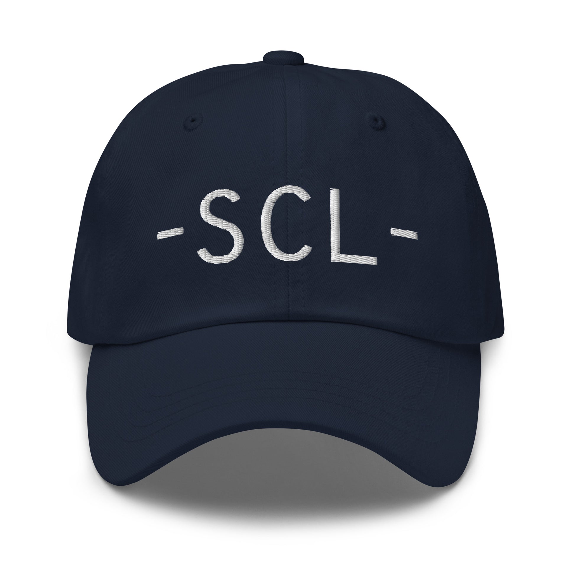 Souvenir Baseball Cap - White • SCL Santiago • YHM Designs - Image 14