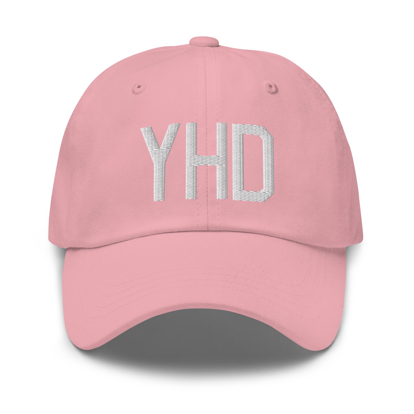 Airport Code Baseball Cap - White • YHD Dryden • YHM Designs - Image 25