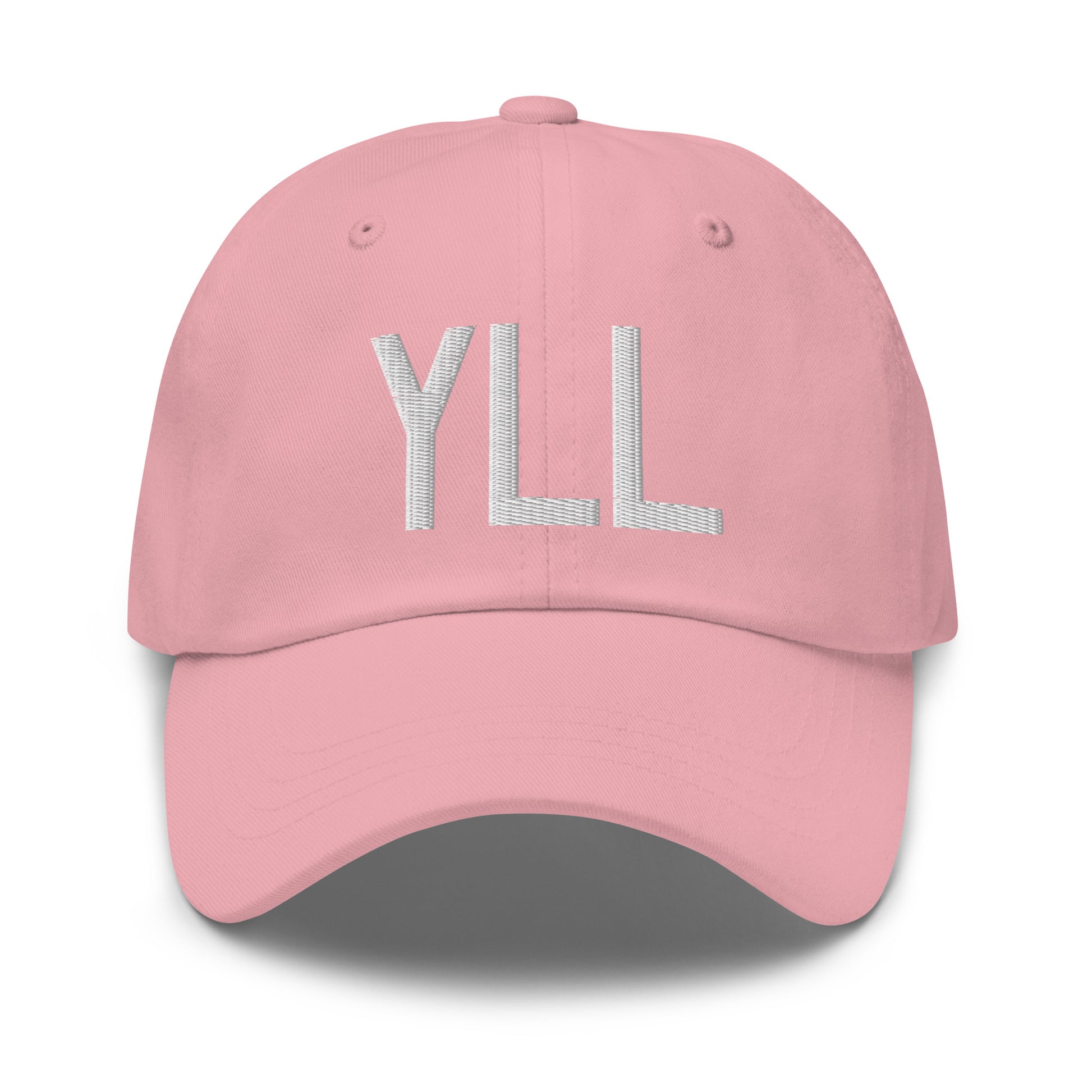 Airport Code Baseball Cap - White • YLL Lloydminster • YHM Designs - Image 25