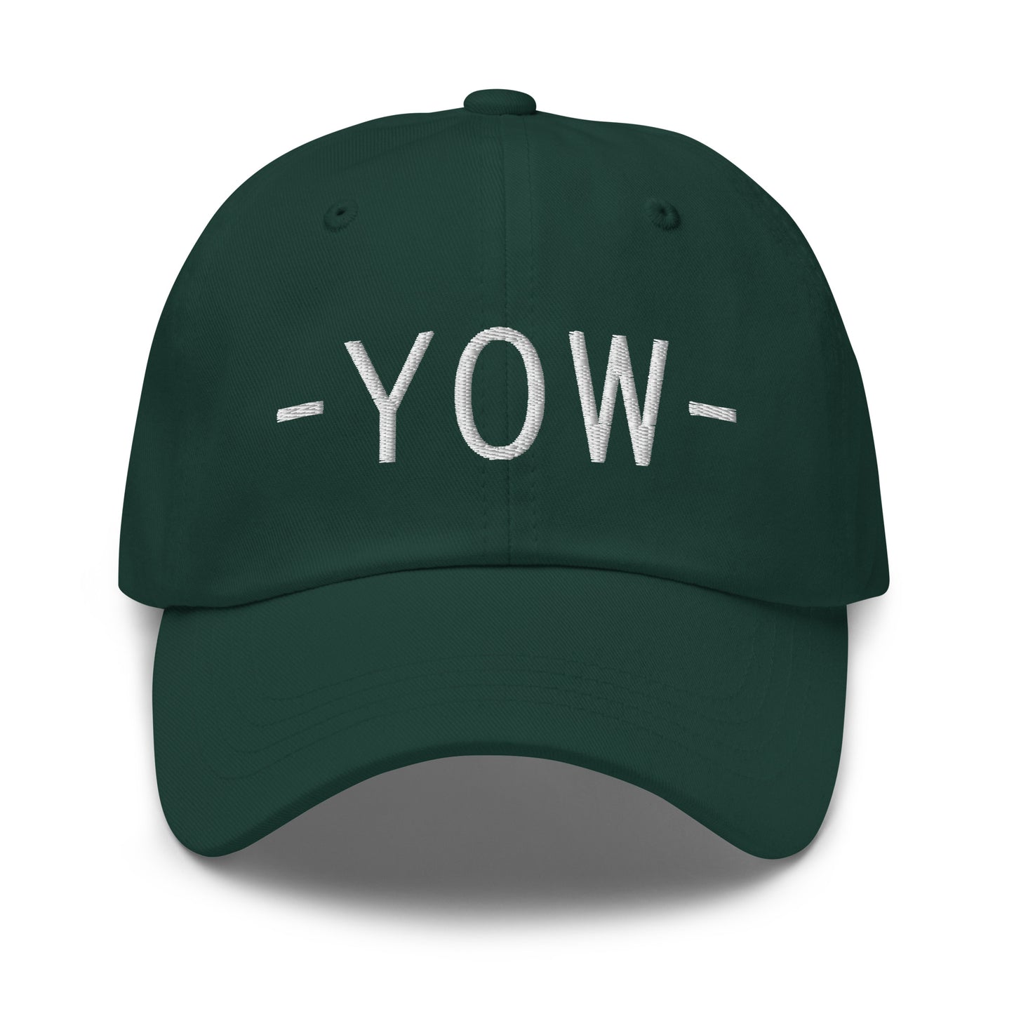 Souvenir Baseball Cap - White • YOW Ottawa • YHM Designs - Image 17