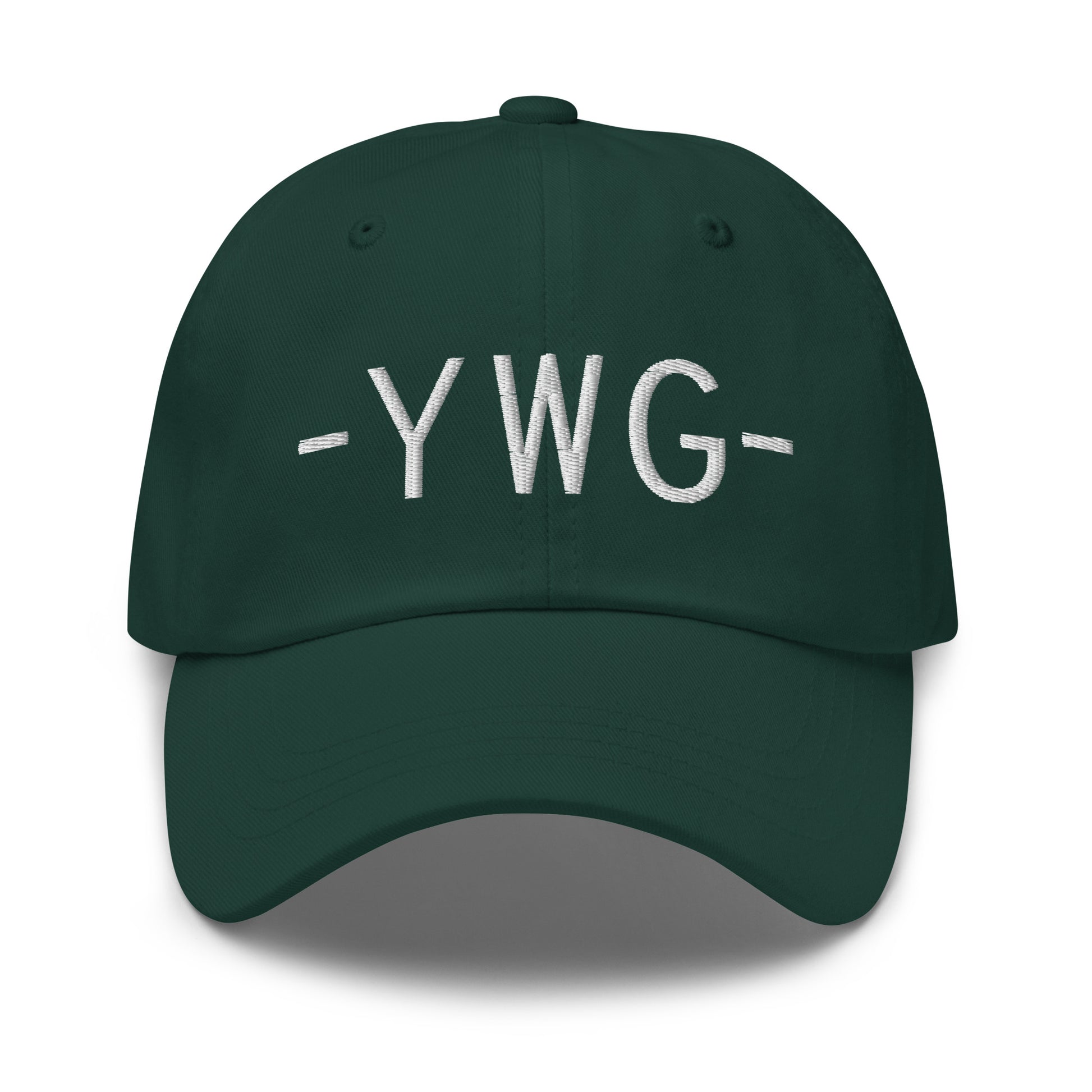 Souvenir Baseball Cap - White • YWG Winnipeg • YHM Designs - Image 17