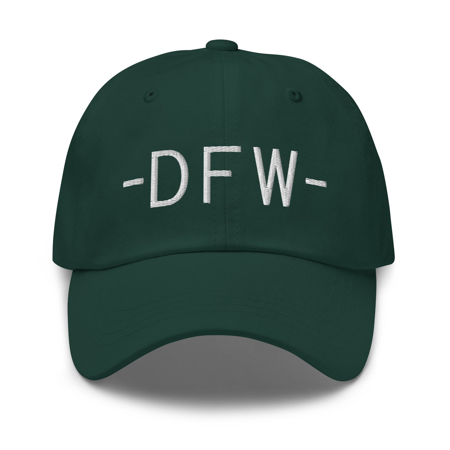 Souvenir Baseball Cap - White • DFW Dallas • YHM Designs - Image 17