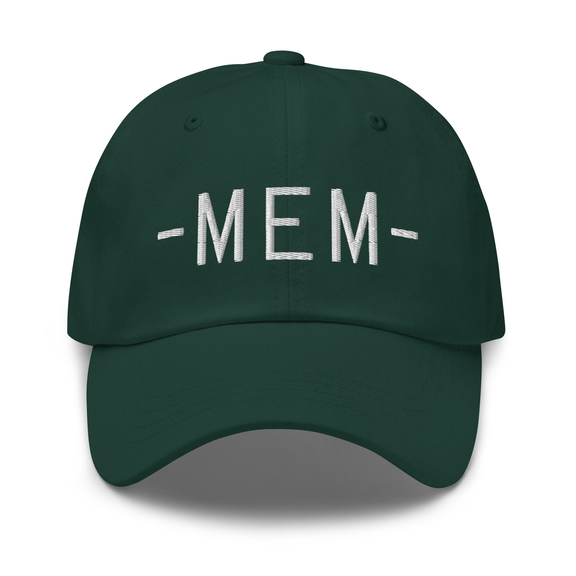 Souvenir Baseball Cap - White • MEM Memphis • YHM Designs - Image 17