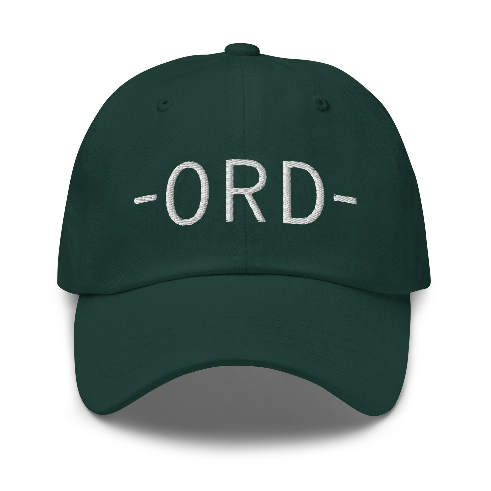 Souvenir Baseball Cap - White • ORD Chicago • YHM Designs - Image 17