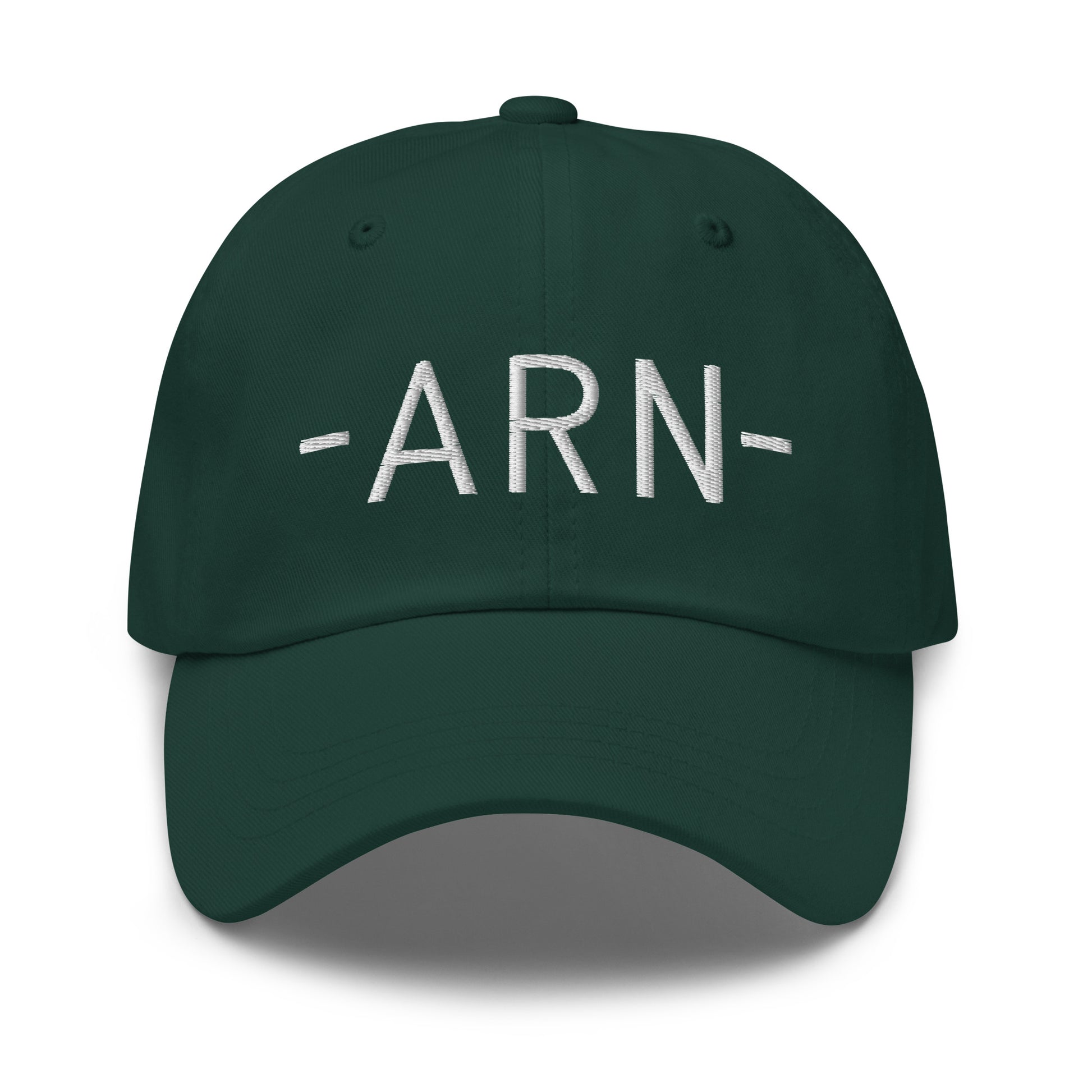 ARN Stockholm Baseball Cap • Minimalist Lettering in White • YHM Designs - Image 17