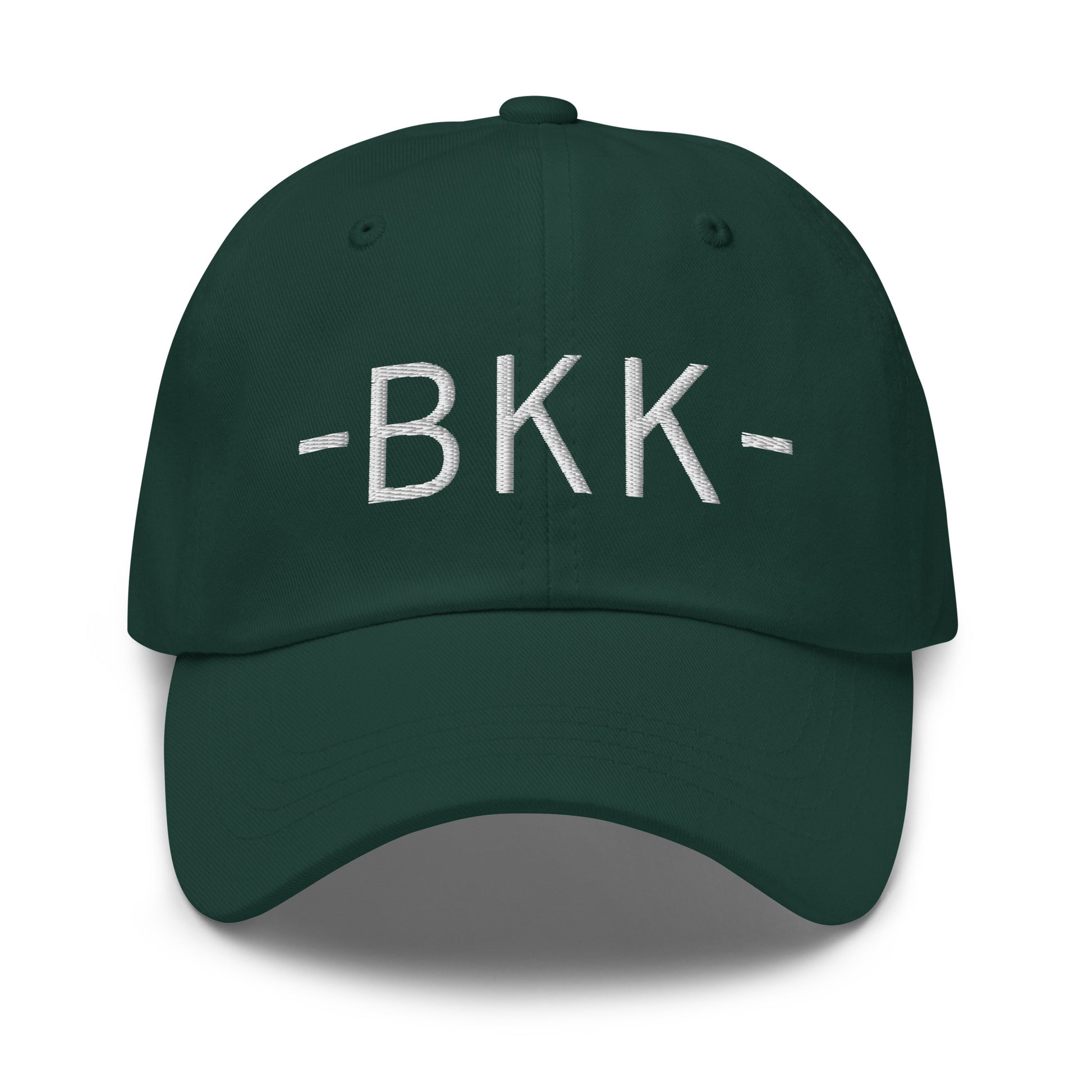 Souvenir Baseball Cap - White • BKK Bangkok • YHM Designs - Image 17