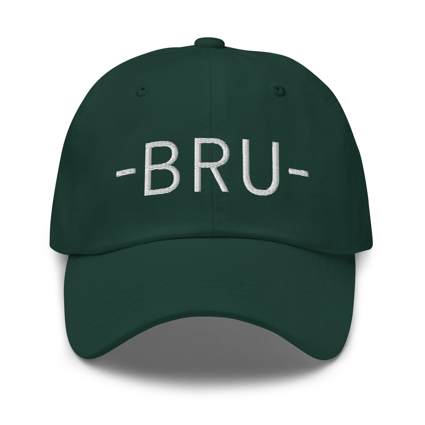 Souvenir Baseball Cap - White • BRU Brussels • YHM Designs - Image 17